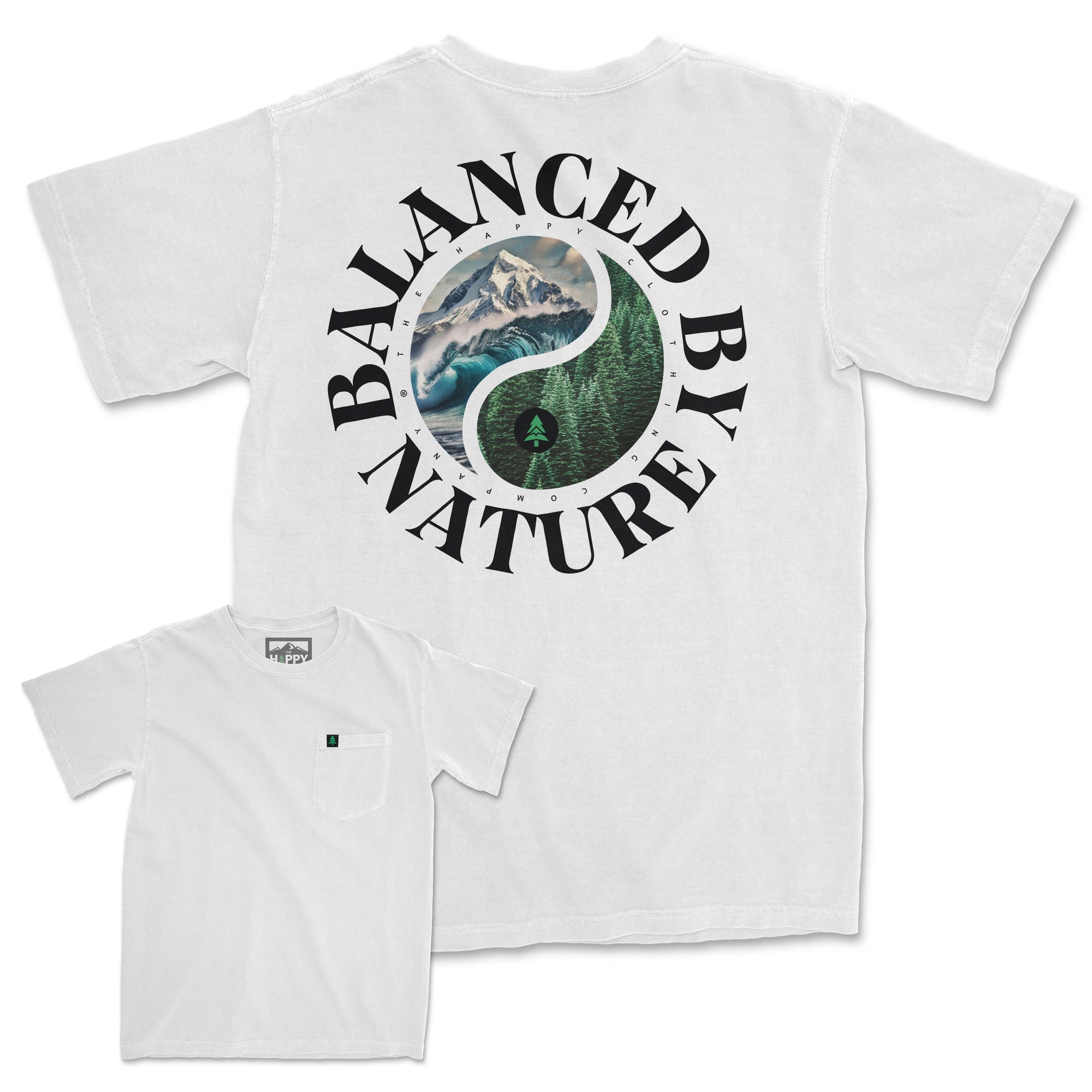 Balanced By Nature Pigment-Dyed Pocket T-Shirt