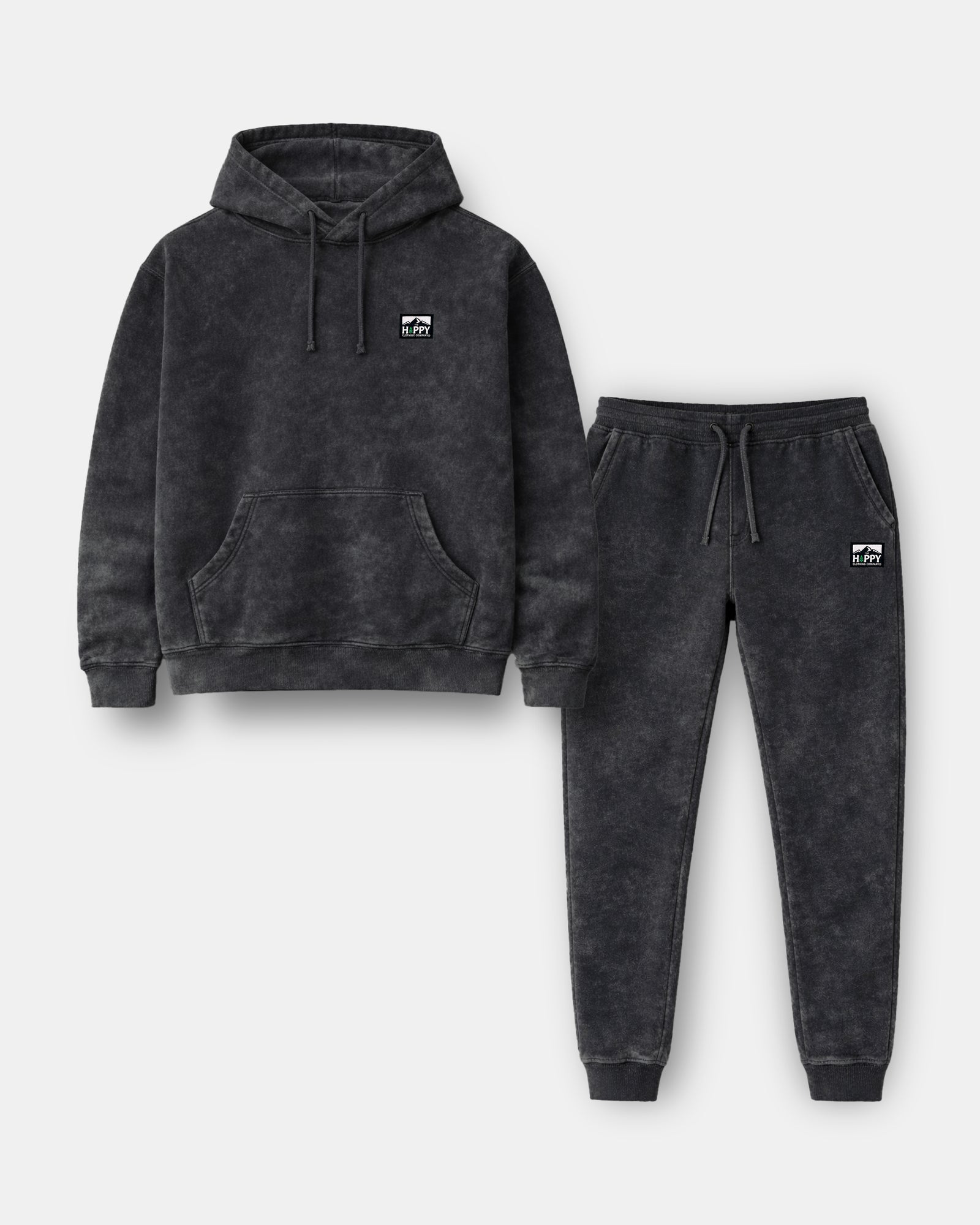 Mineral Wash Sweatsuit - The Happy Clothing Company