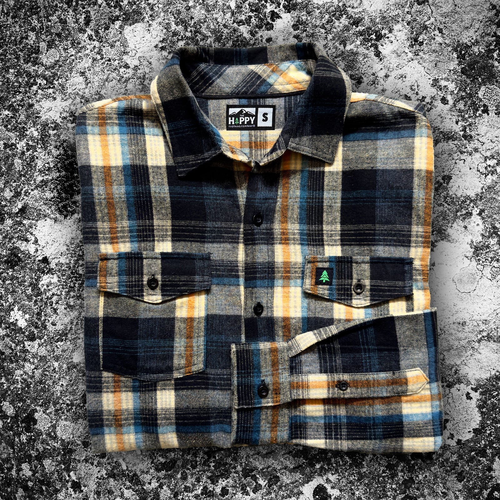 Basecamp Plaid Flannel Fall Edition ๐ | SLIM FIT | W / Mountain Tree - The Happy Clothing Company