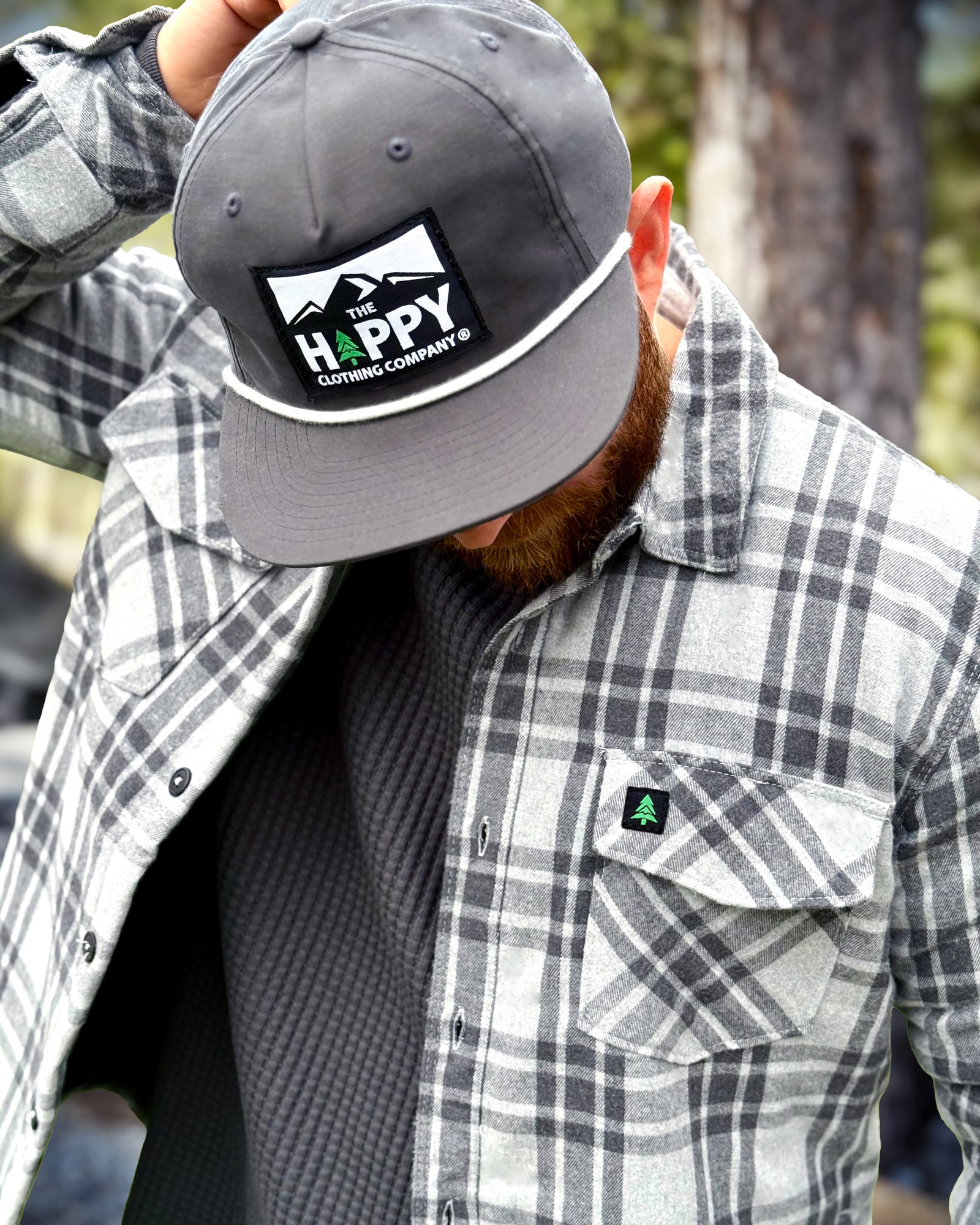 The Nomad Plaid Jacket - The Happy Clothing Company