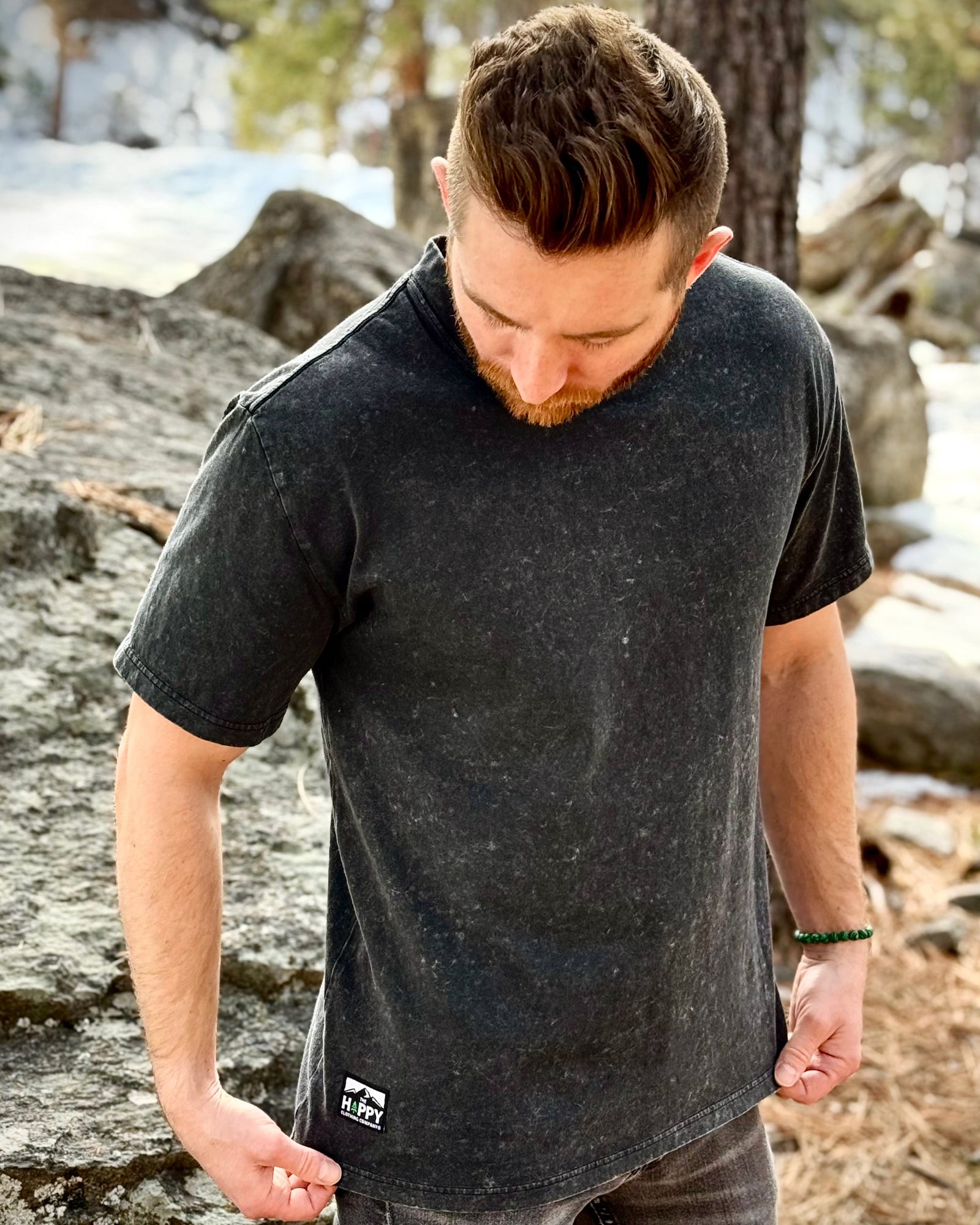 Stone Series Tee | Heavyweight & Oversized | - The Happy Clothing Company