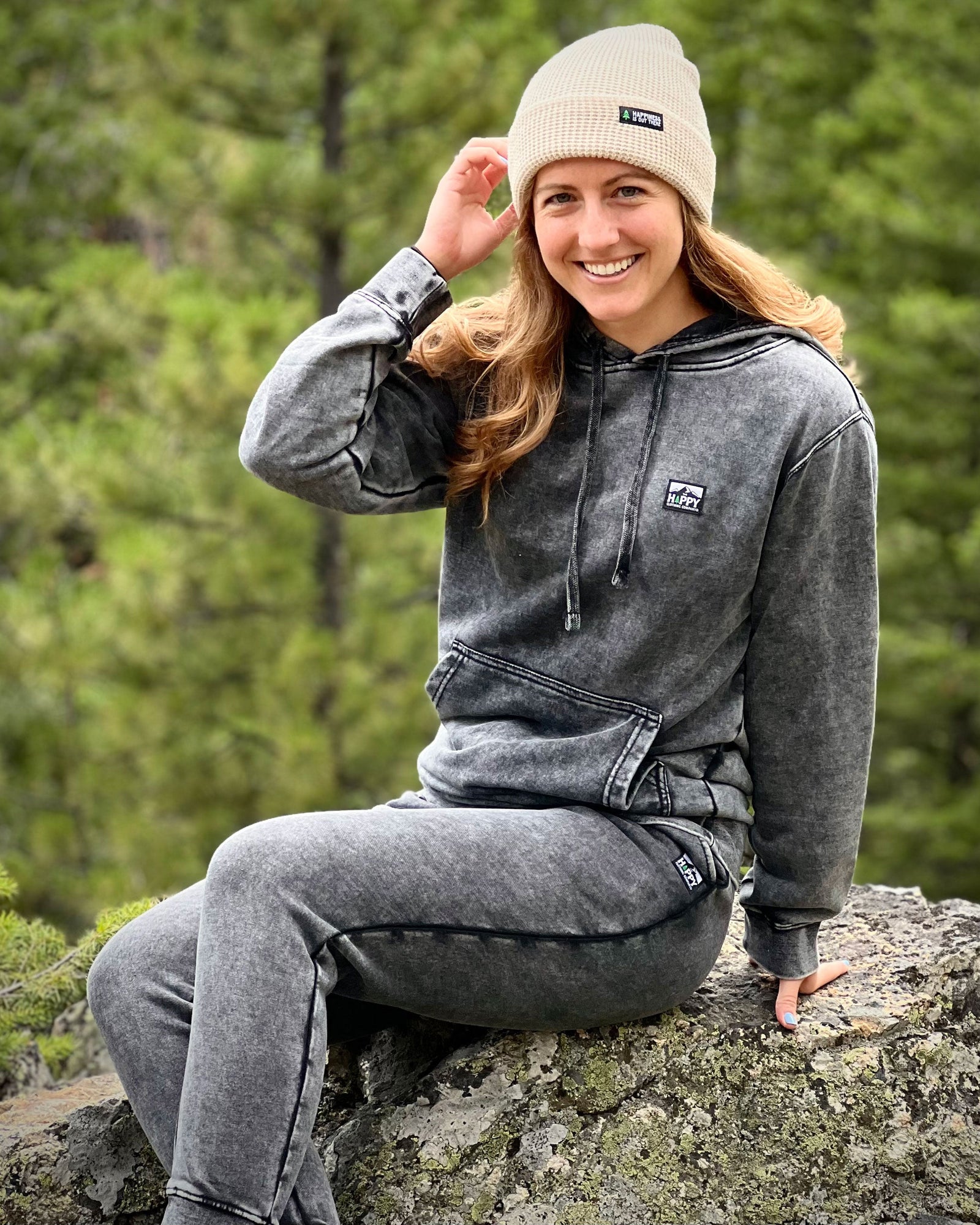Mineral Wash Sweatsuit - The Happy Clothing Company