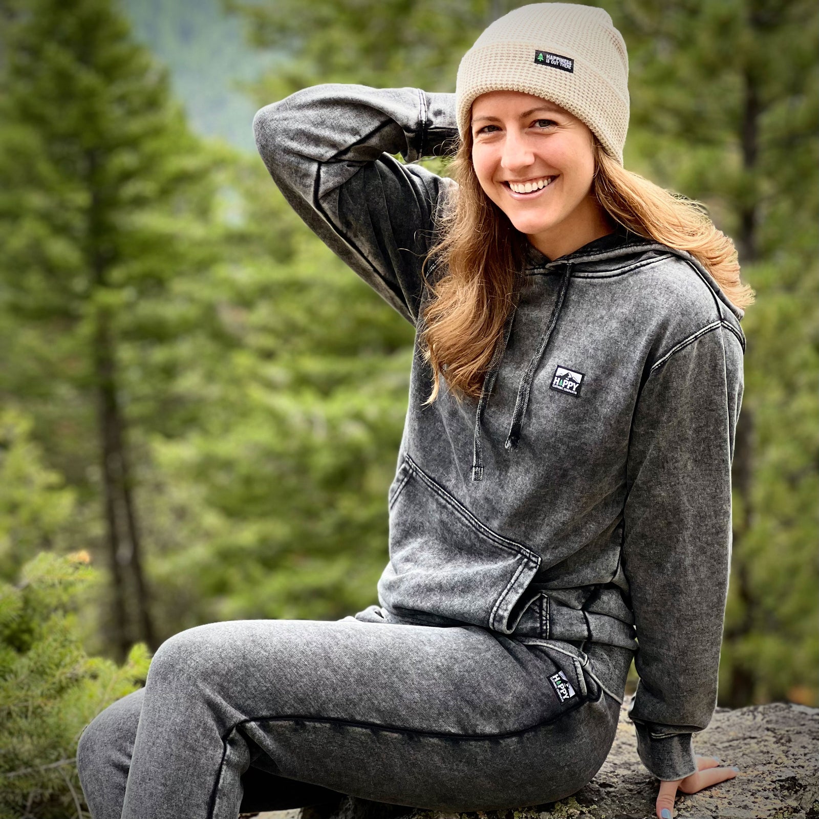 Mineral Wash Sweatsuit - The Happy Clothing Company