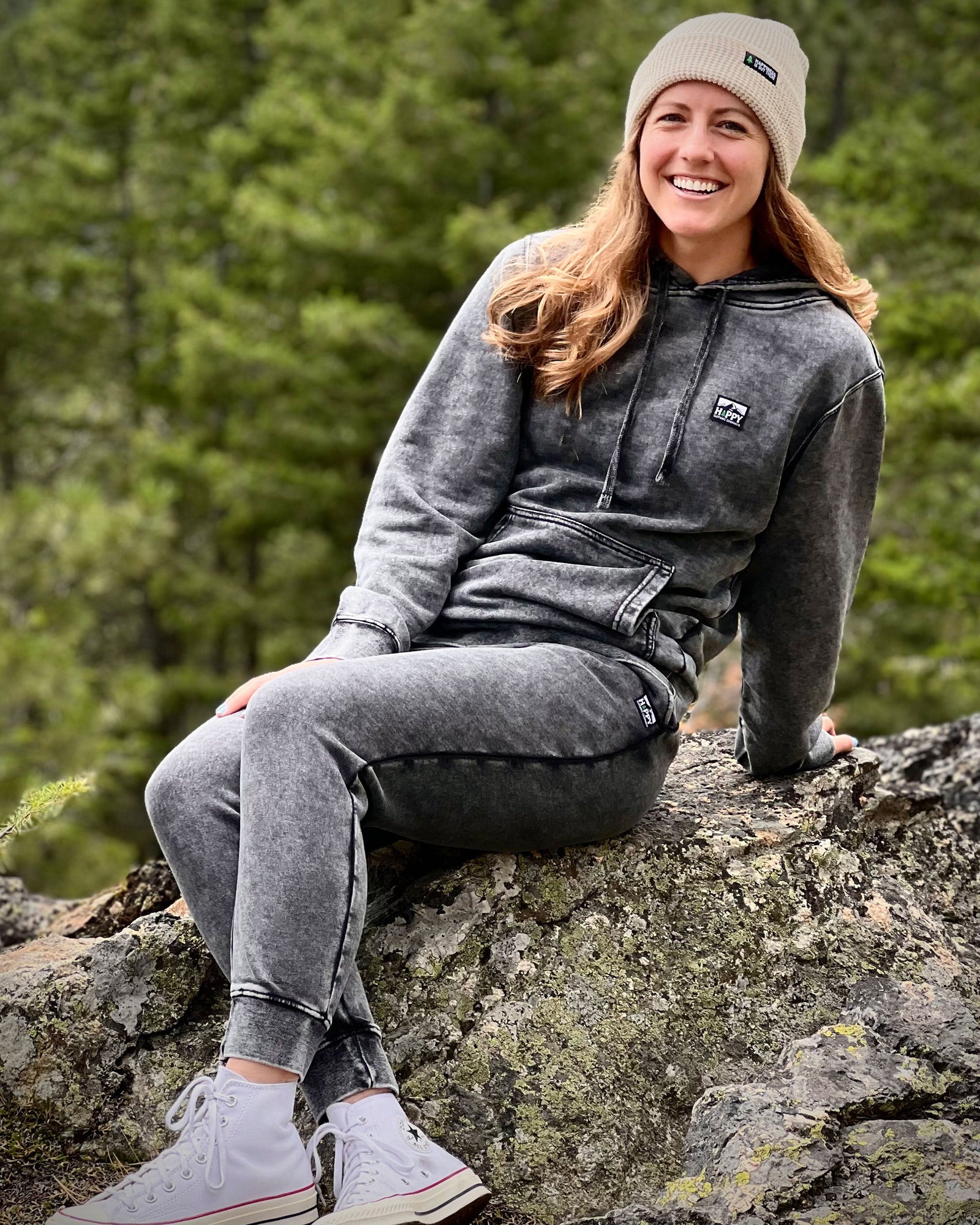 Mineral Wash Sweatsuit - The Happy Clothing Company