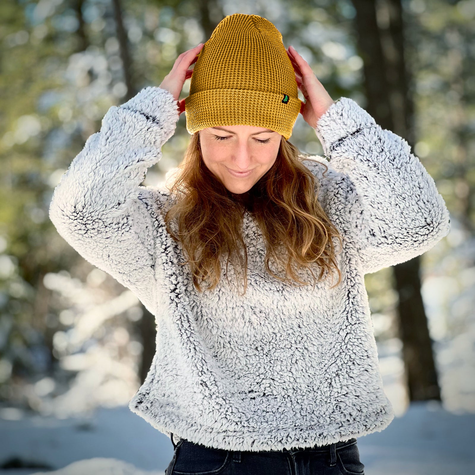 Women's Branded Sherpa Hoodie