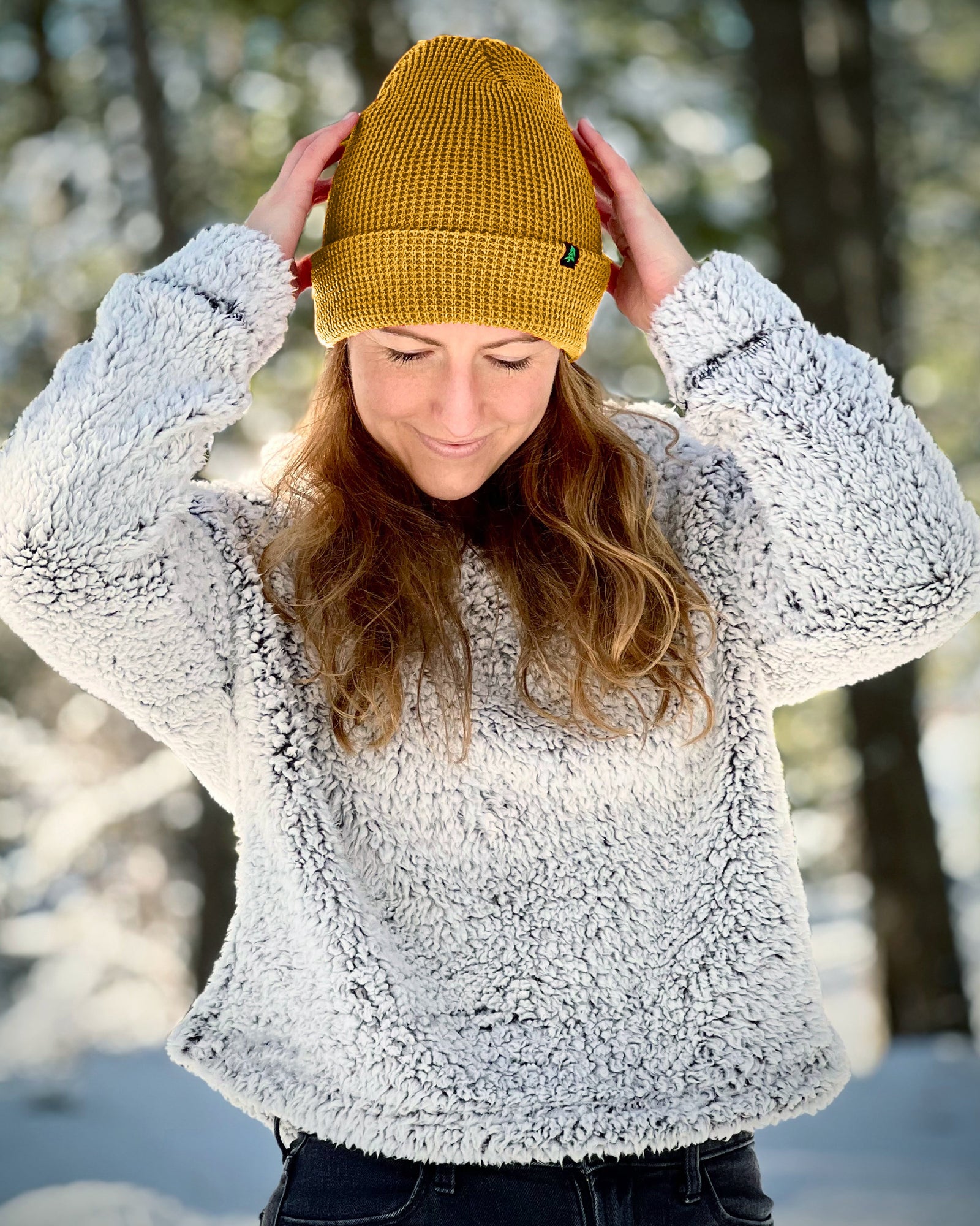 Women's Branded Sherpa Hoodie