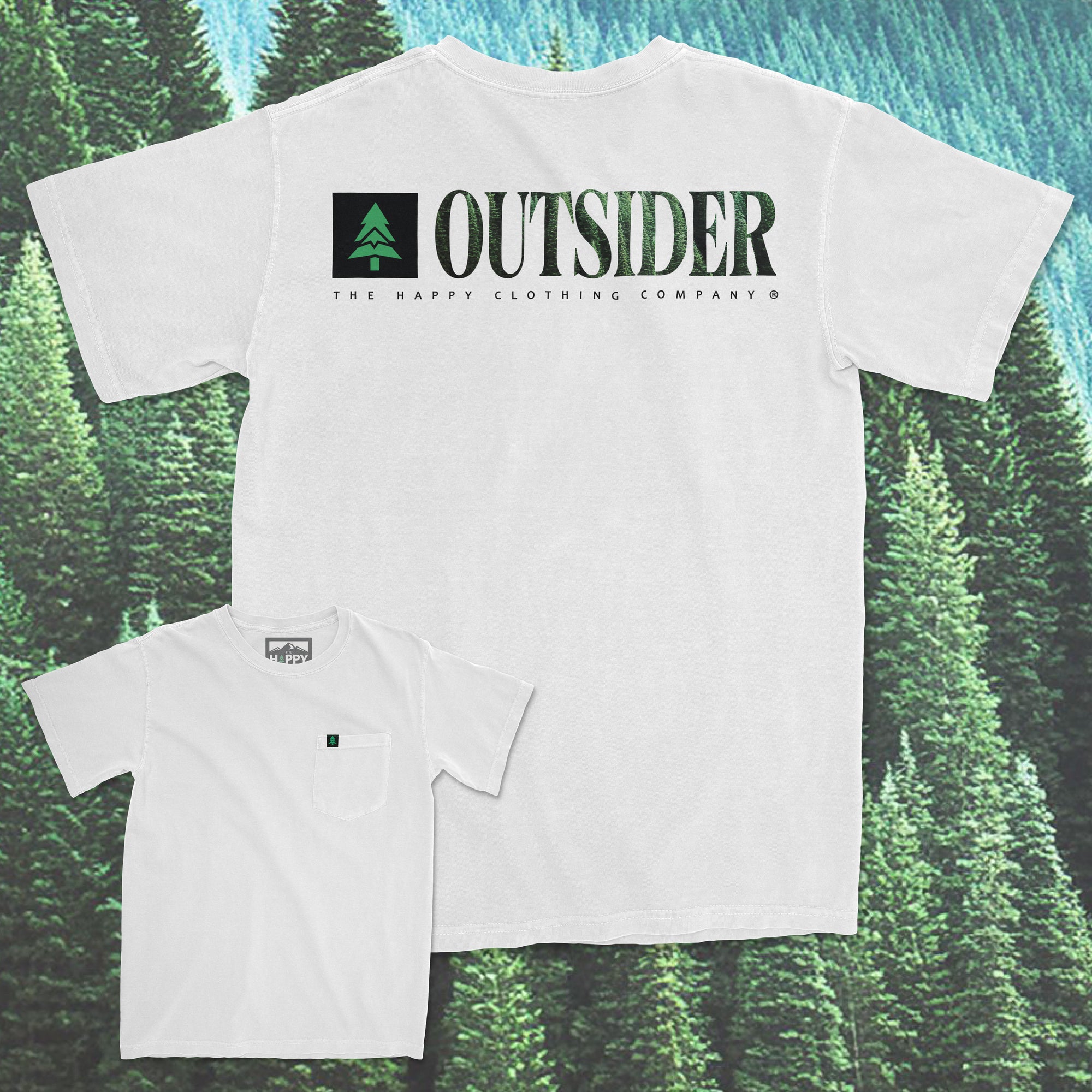 Outsider Pigment-Dyed Pocket T-Shirt