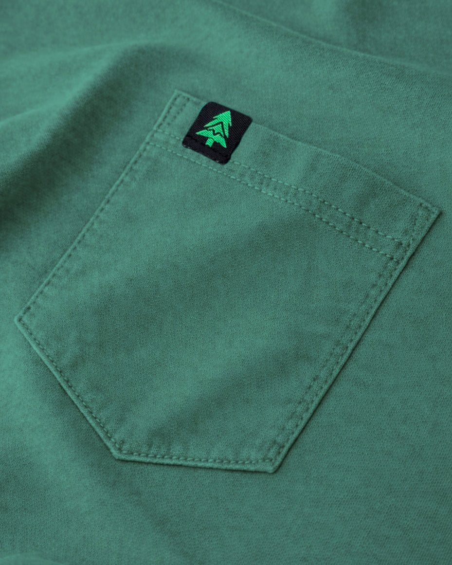 Nature-Dyed Pocket Long Sleeve