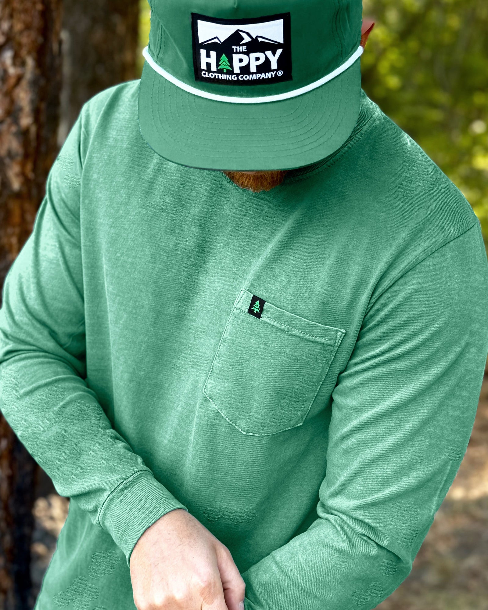 Nature-Dyed Pocket Long Sleeve - The Happy Clothing Company
