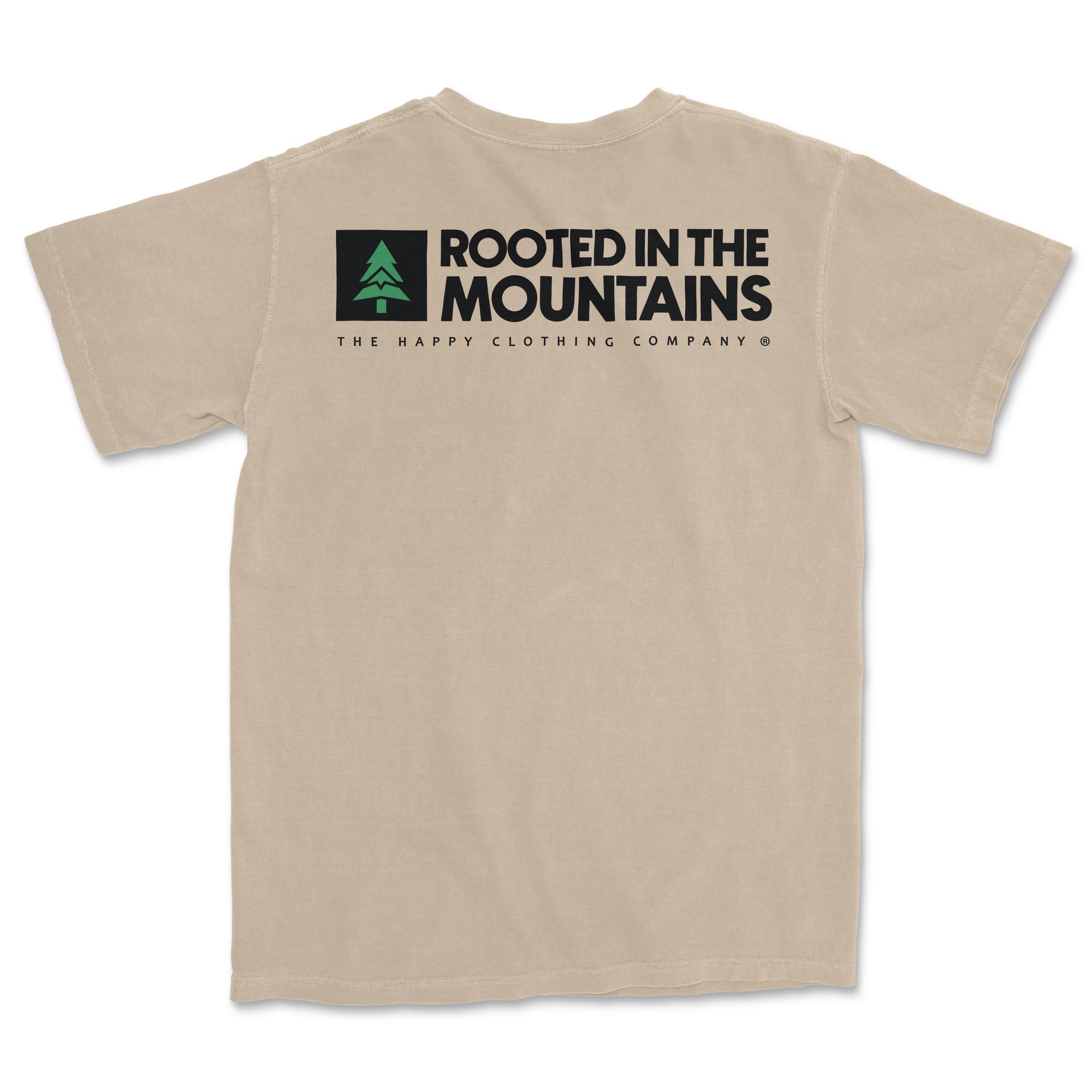 Rooted In The Mountains Pigment-Dyed Pocket Tee