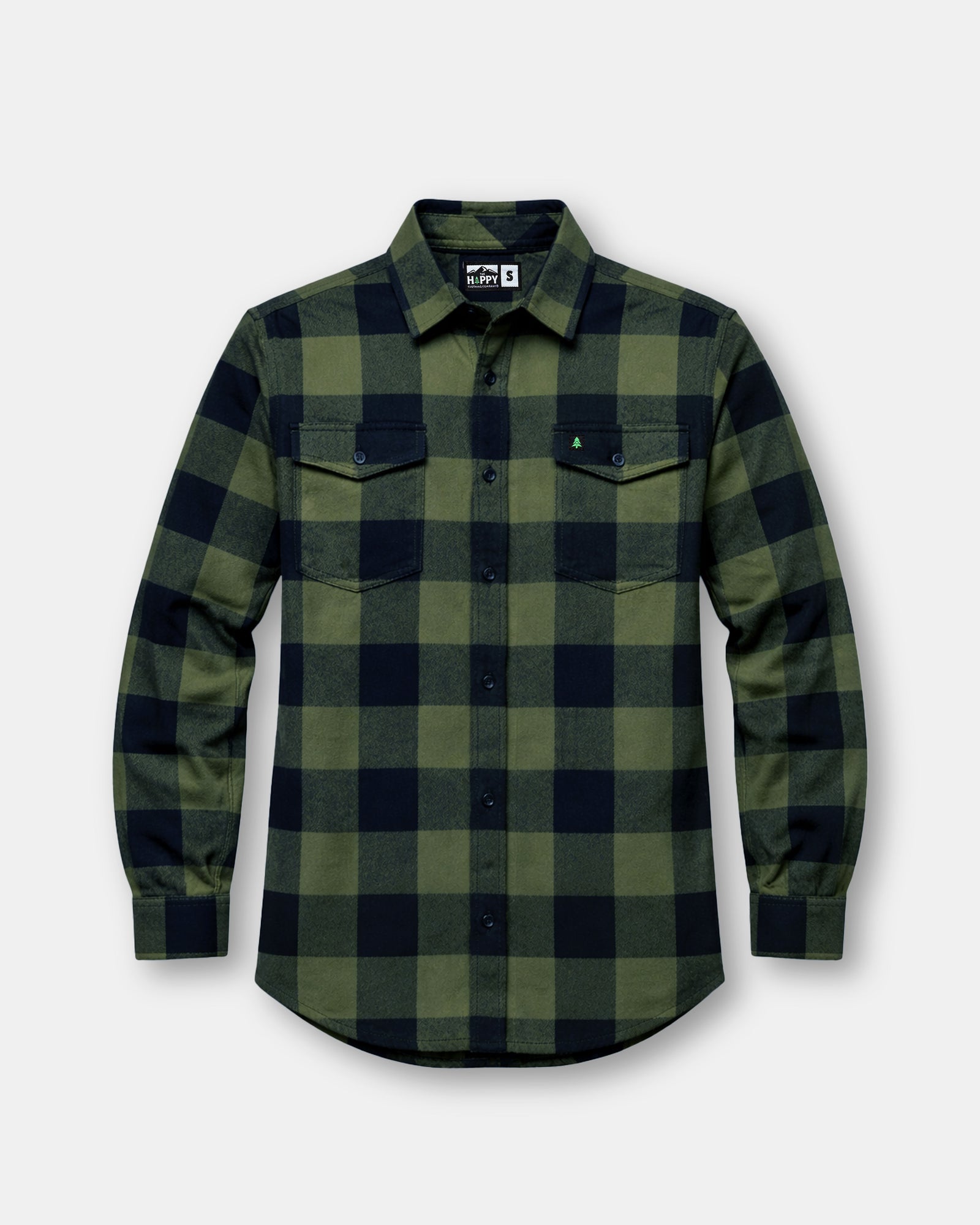 Basecamp Plaid Flannel | SLIM FIT | W / Mountain Tree
