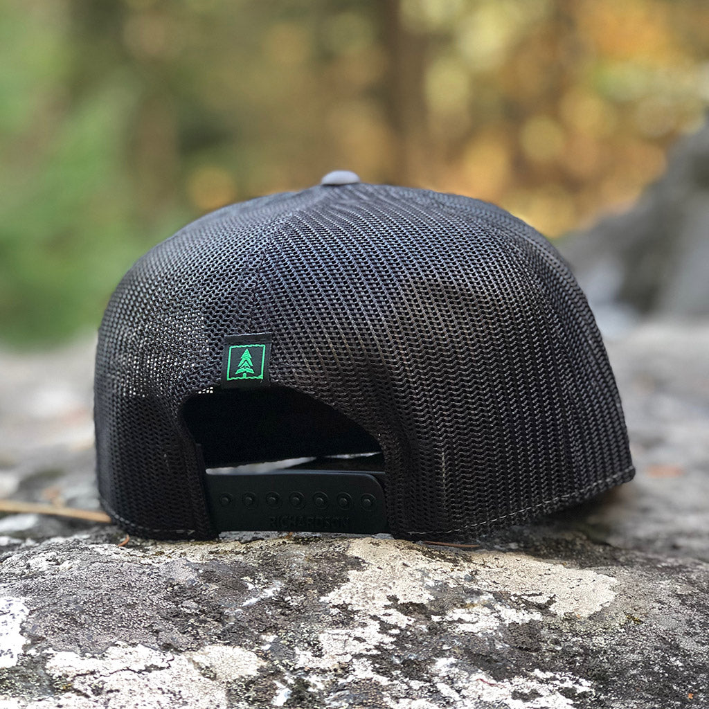 Nature Bound Printed Patch <br> 7 Panel Cap - The Happy Clothing Company... Outdoor apparel with a cause.