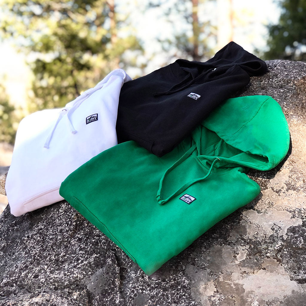 Logo Label <br> Unisex Midweight Hooded Sweatshirt - The Happy Clothing Company