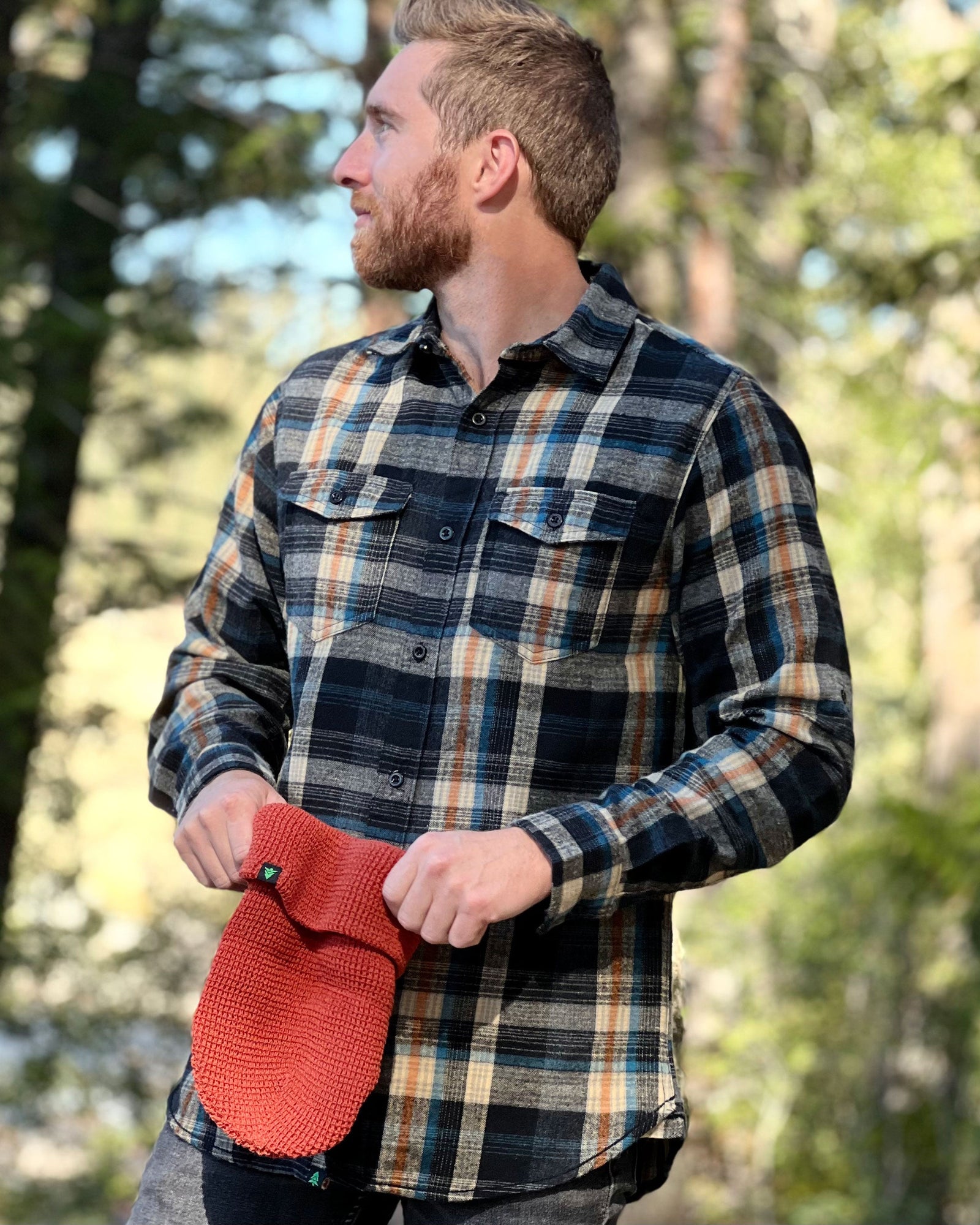 Basecamp Plaid Flannel Fall Edition ๐ | SLIM FIT | - The Happy Clothing Company