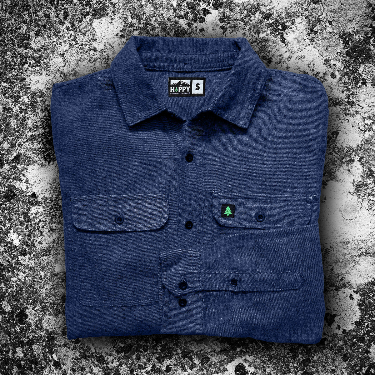 Basecamp Work Flannel | SLIM FIT | - The Happy Clothing Company