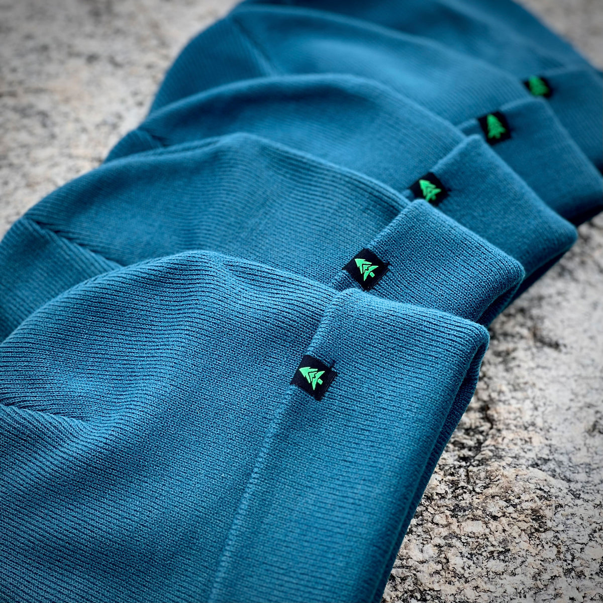 Mountain-Tree Cuffed Beanie - The Happy Clothing Company