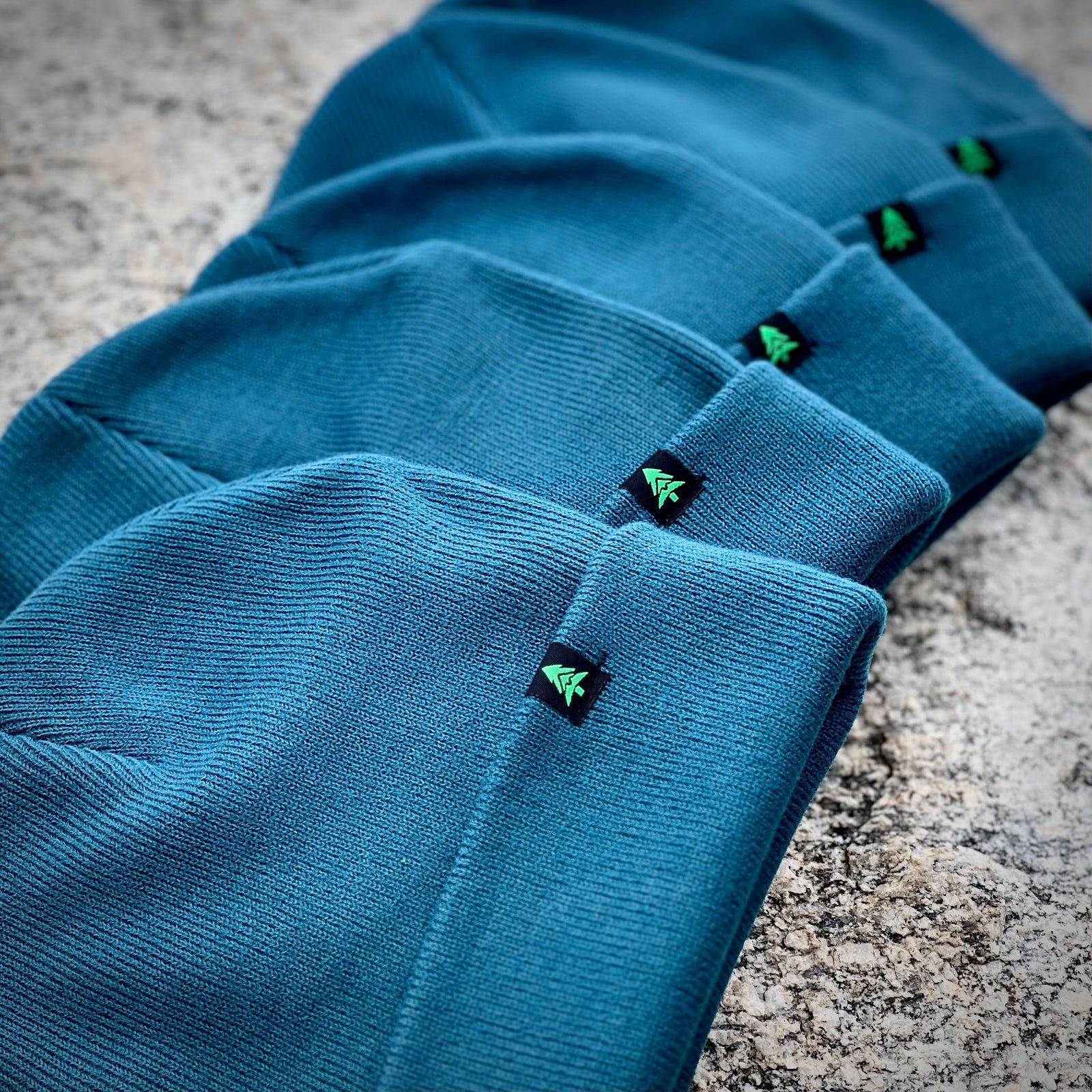 Mountain-Tree Cuffed Beanie - The Happy Clothing Company