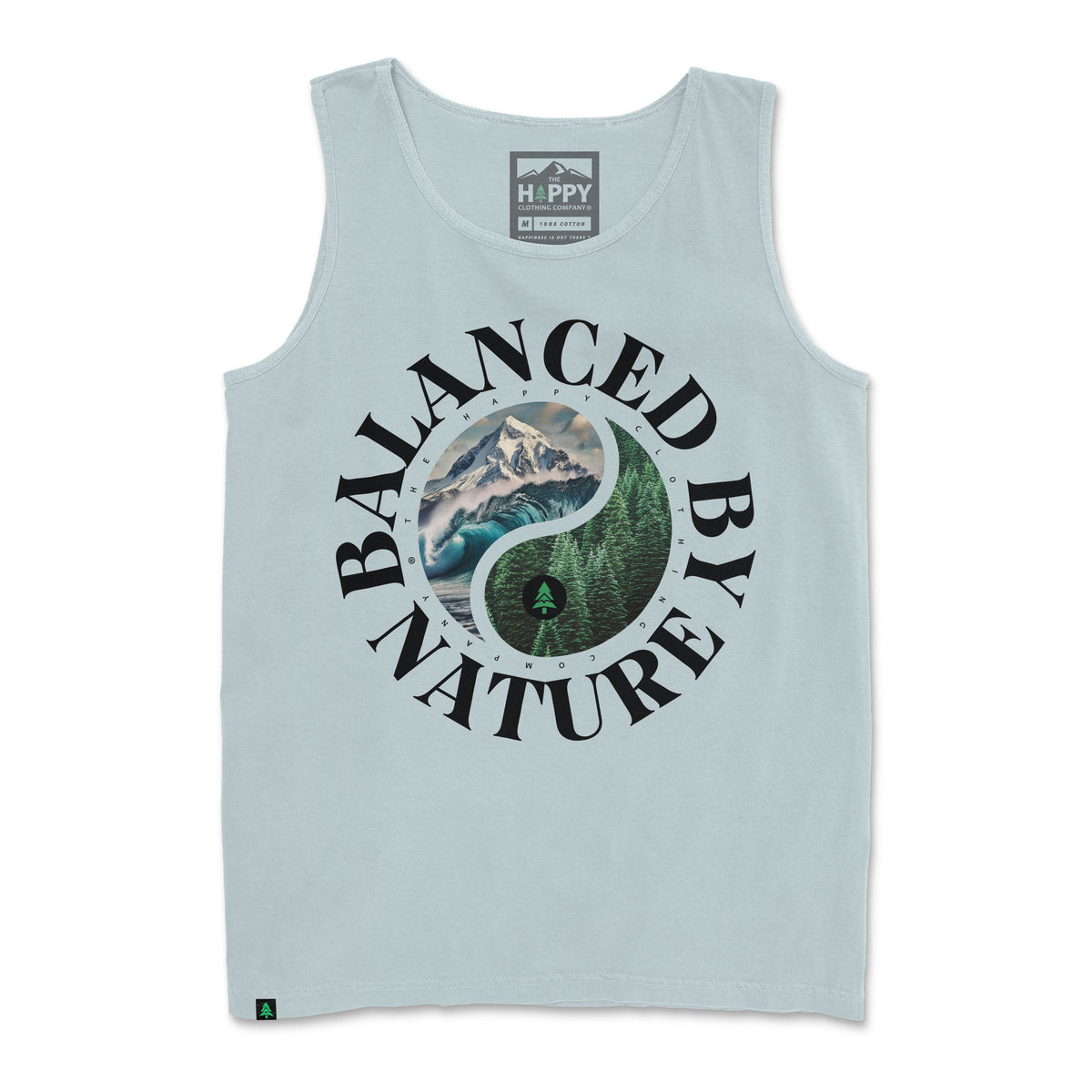 Balanced By Nature Pigment-Dyed Tank - The Happy Clothing Company