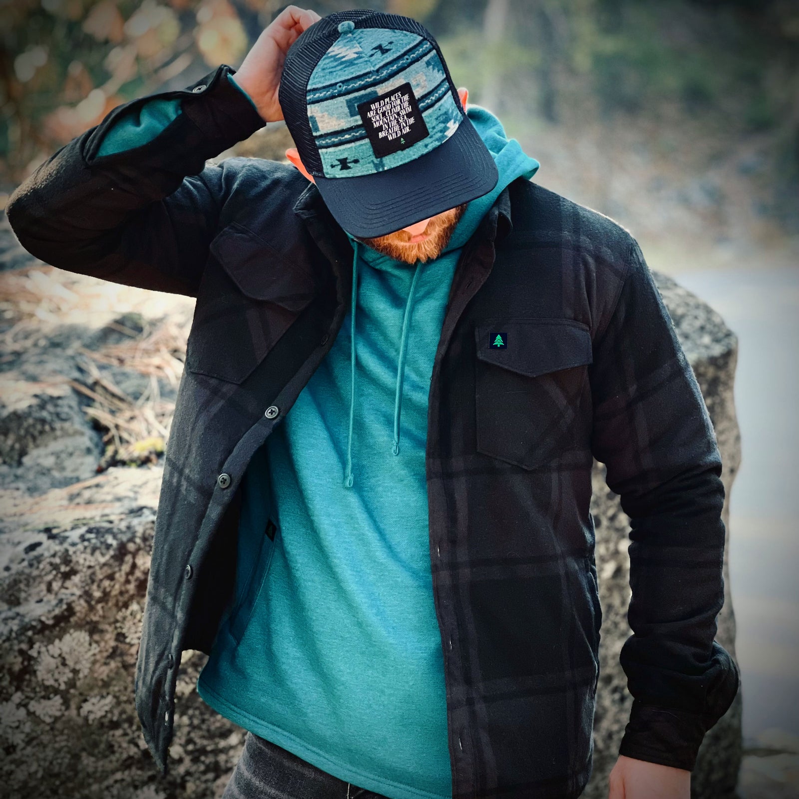 Basecamp Plaid Flannel Jacket | Slim Fit | - The Happy Clothing Company