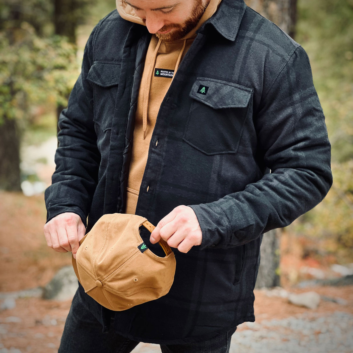 Basecamp Plaid Flannel Jacket | Slim Fit | - The Happy Clothing Company