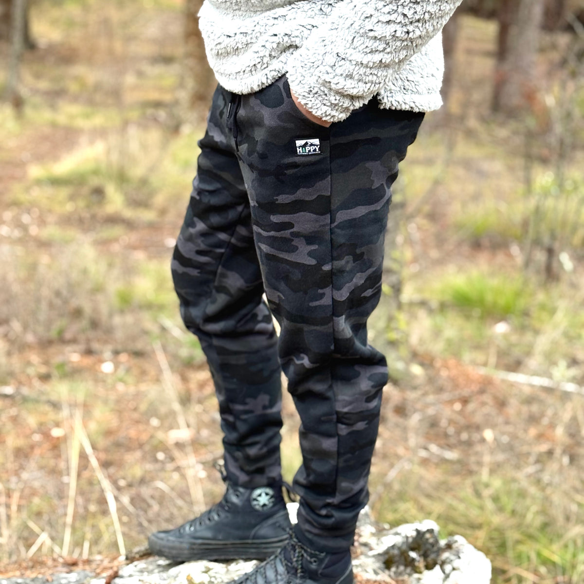 Heavyweight Jogger-Style Sweats w / Logo Label | Camo Edition |