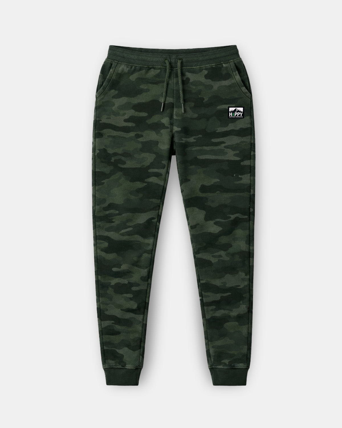Heavyweight Jogger-Style Sweats w / Logo Label | Camo Edition | - The Happy Clothing Company