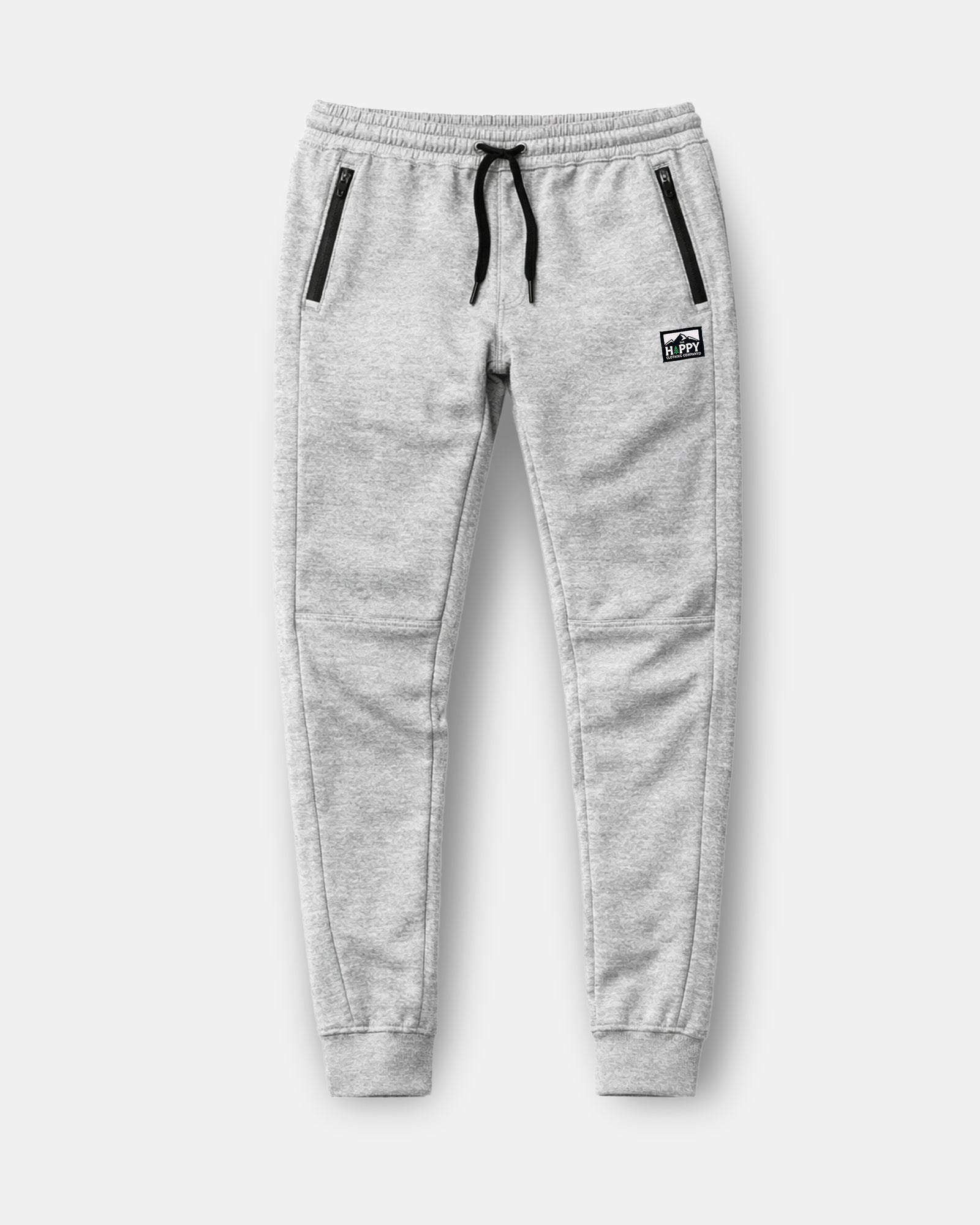 Performance Fleece Joggers w / Logo Label - The Happy Clothing Company
