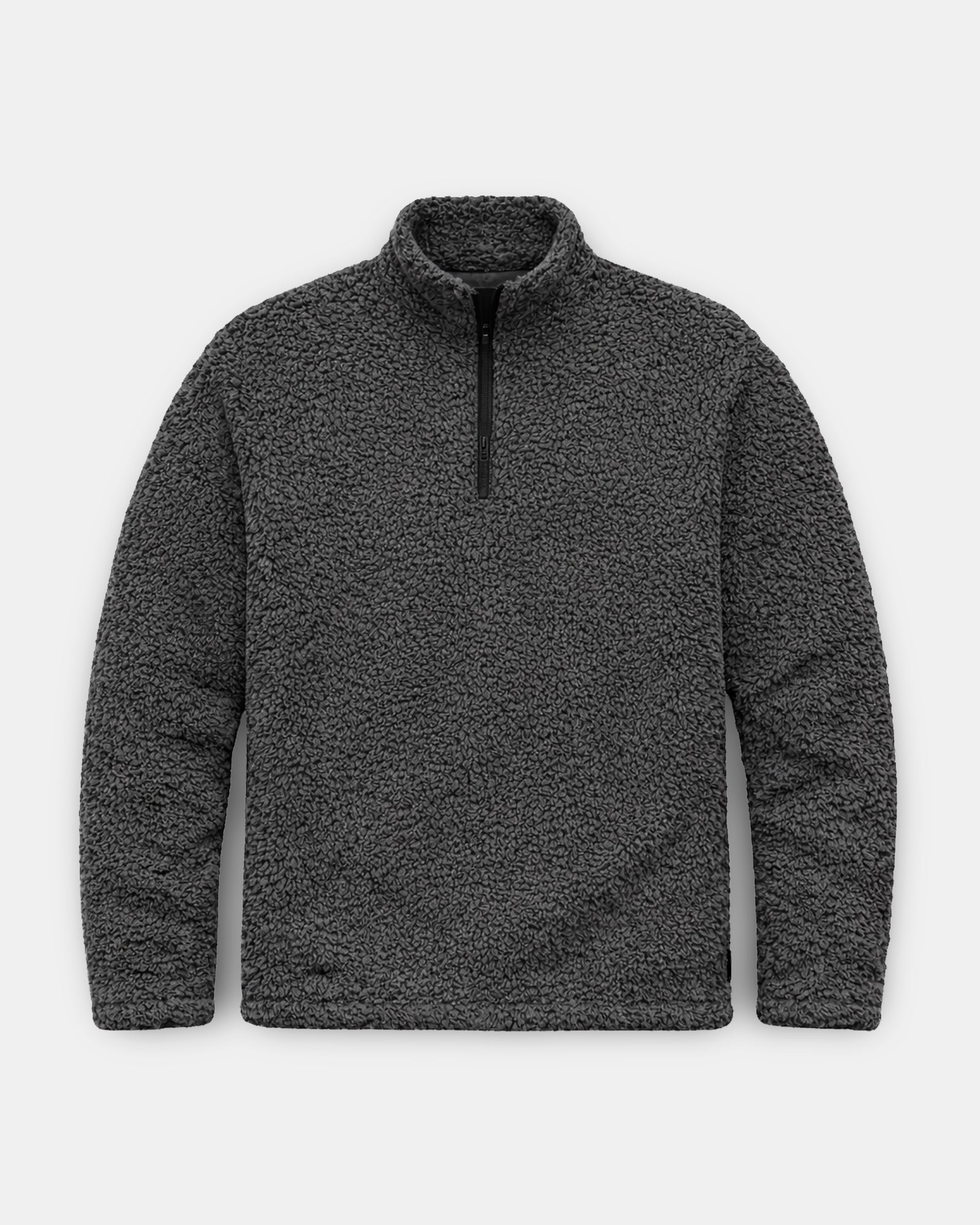 Men's Branded Quarter Zip Sherpa
