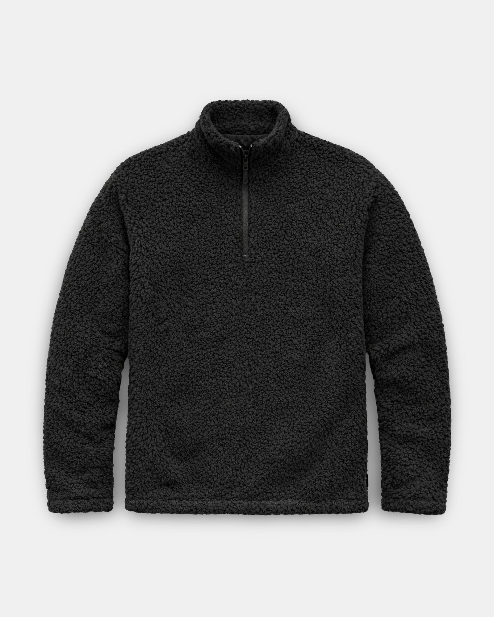 Men's Branded Quarter Zip Sherpa