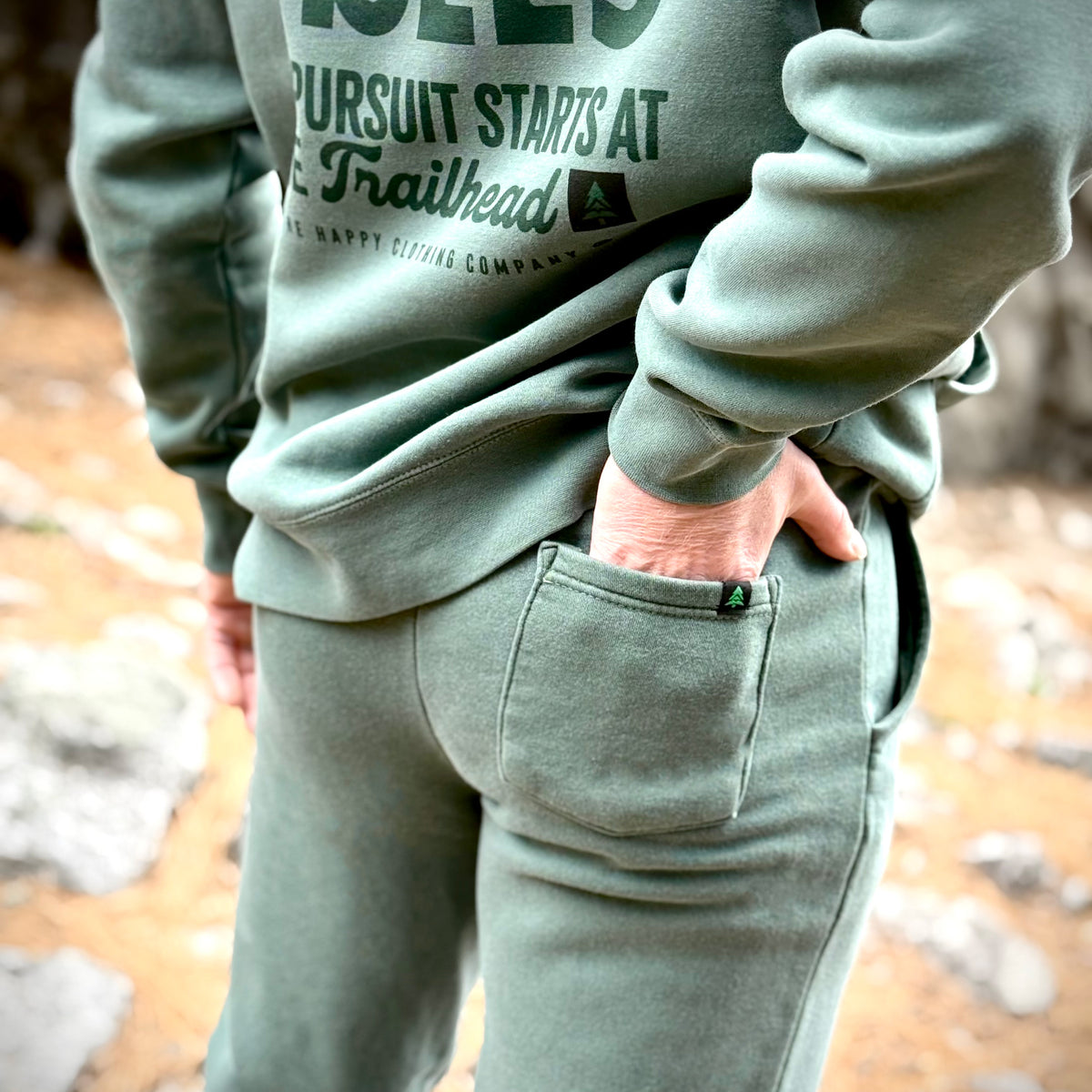 Lost & Lounge Jogger-Style Sweats | 🏔️ Mountain Edition | - The Happy Clothing Company