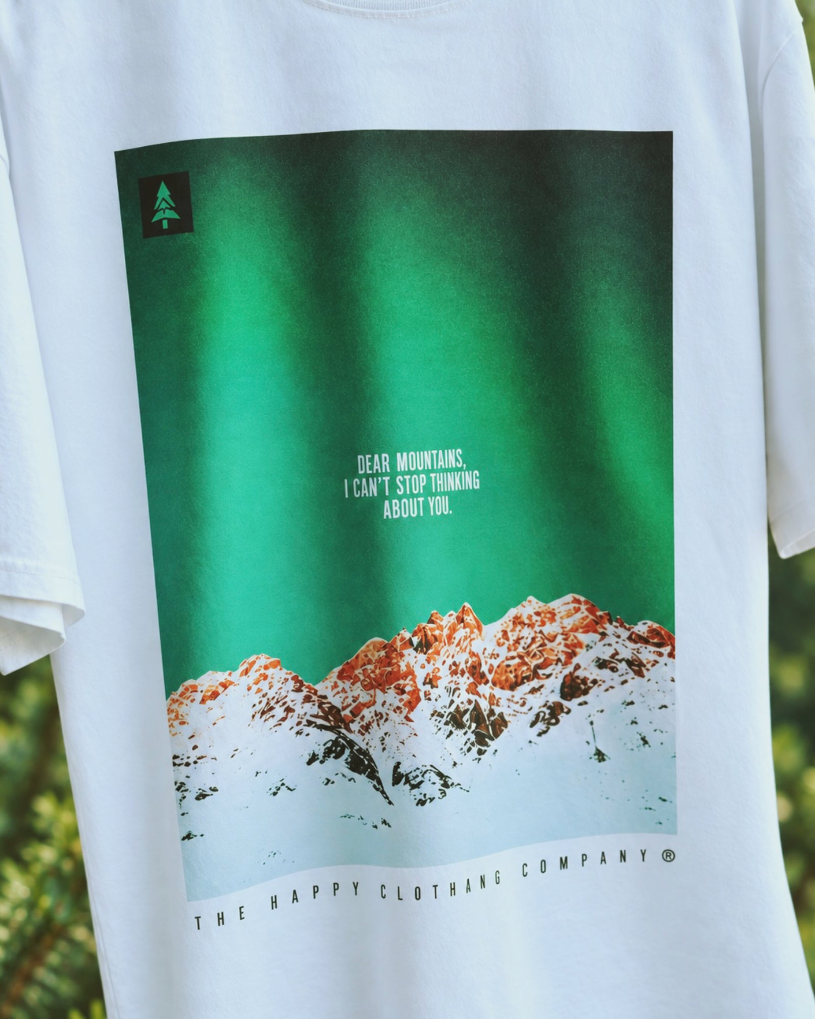 Dear Mountains Heavy & Oversized Cotton Tee