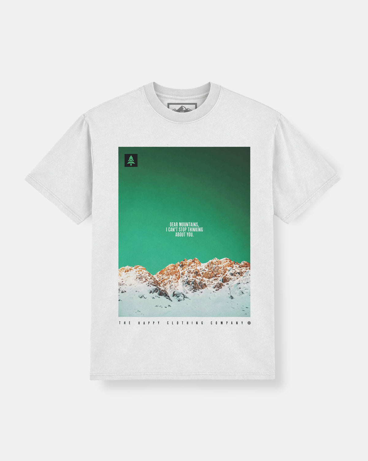 Dear Mountains Heavy & Oversized Cotton Tee