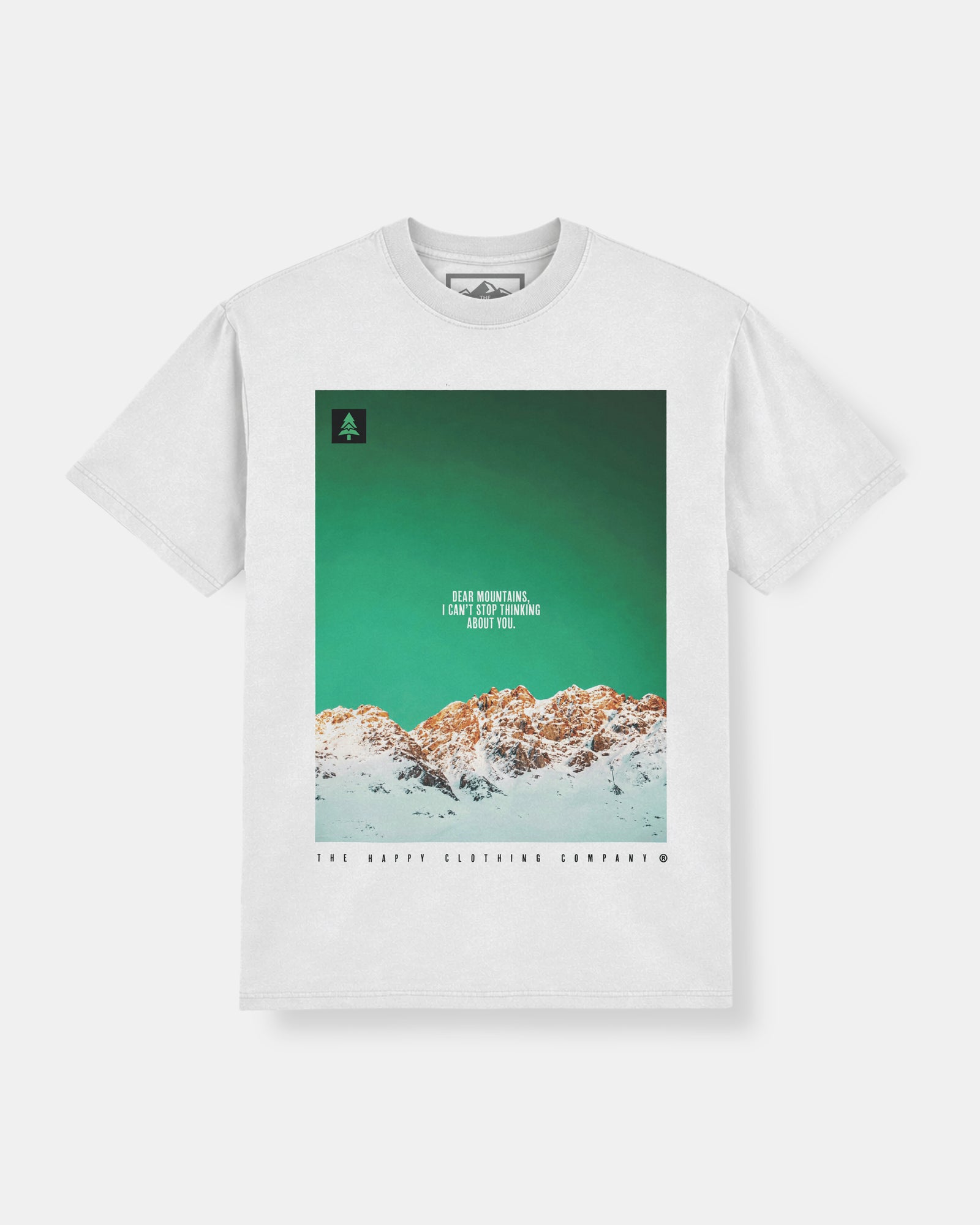 Dear Mountains Heavy & Oversized Cotton Tee