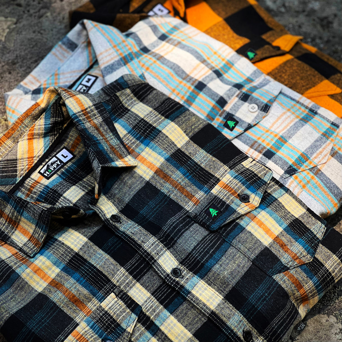 Basecamp Plaid Flannel Fall Edition 🍁  | SLIM FIT | - The Happy Clothing Company