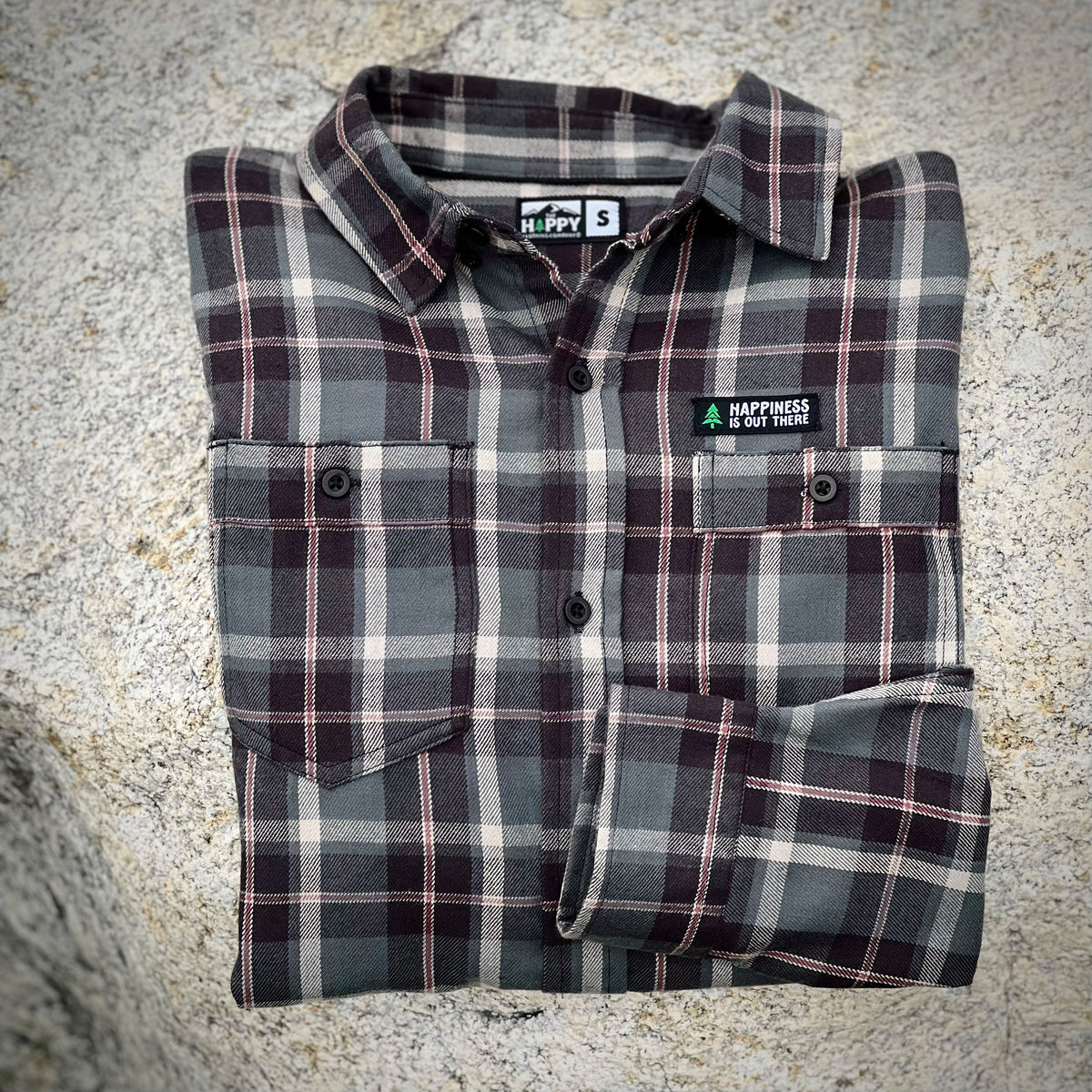 Basecamp Plaid Work Shirt Forest Edition 🌲 | SLIM FIT | - The Happy Clothing Company