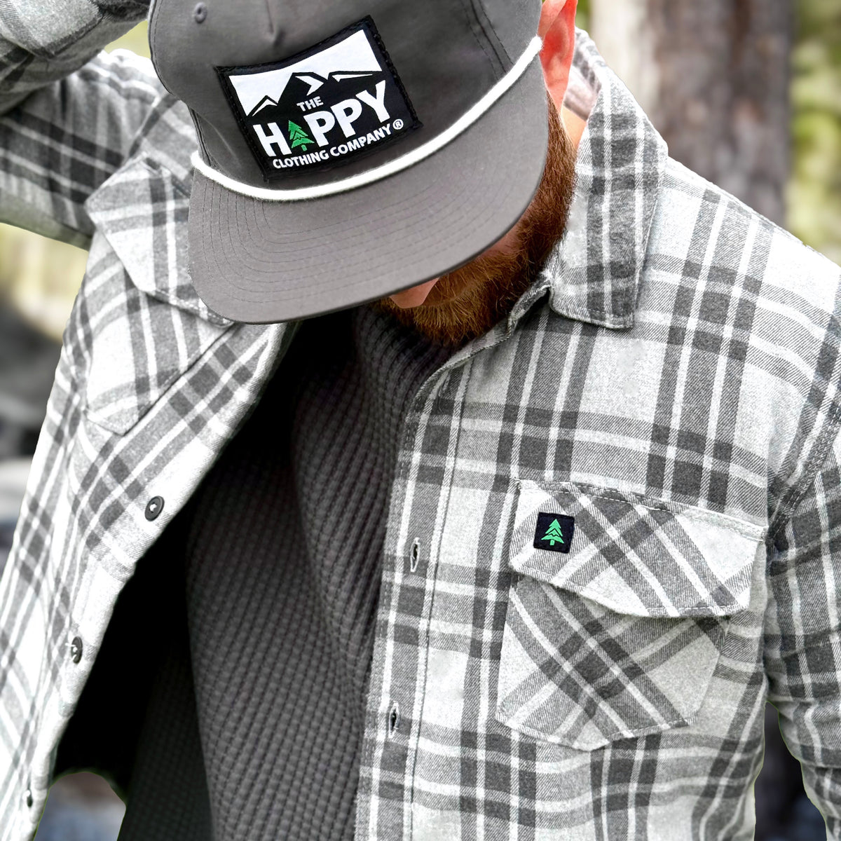The Nomad Plaid Jacket - The Happy Clothing Company