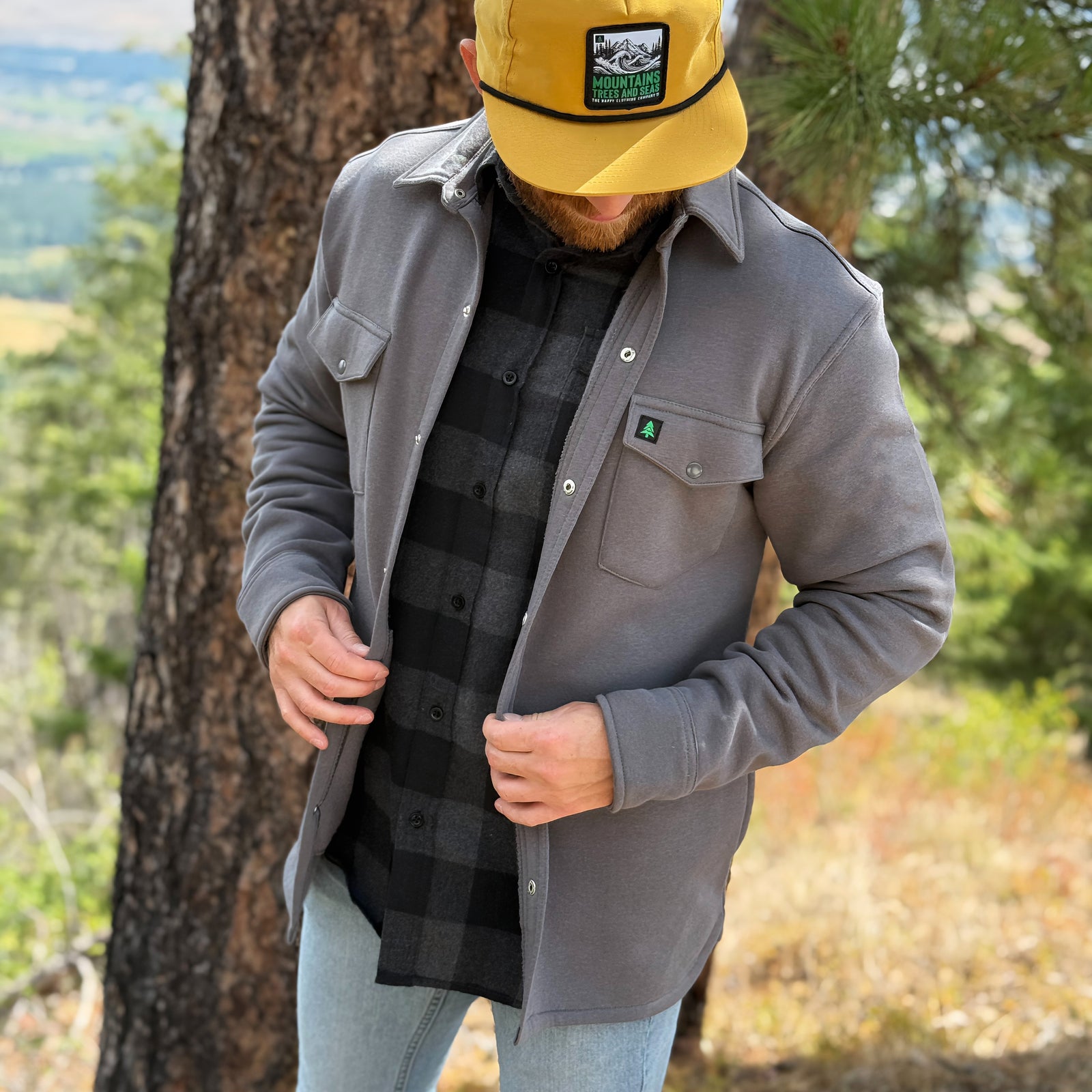 The Seeker Shacket - The Happy Clothing Company