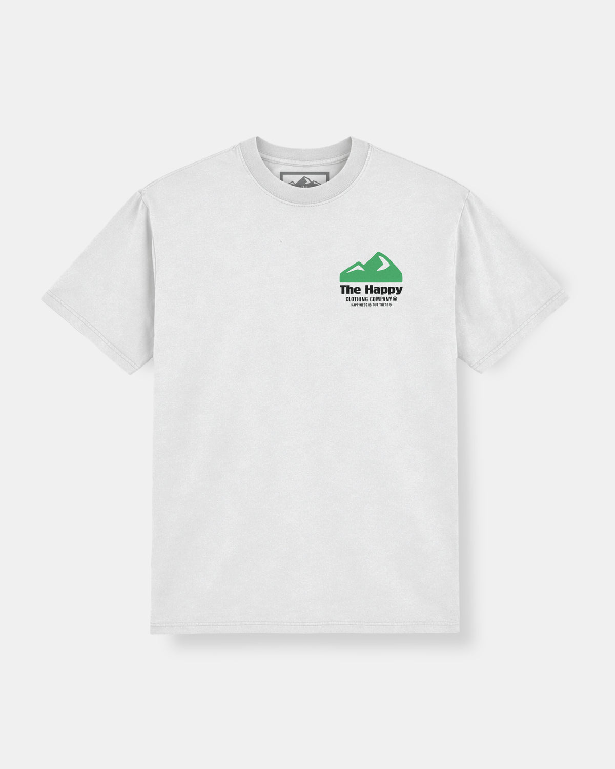 Happy Co. Mountains Heavy Cotton Tee - The Happy Clothing Company