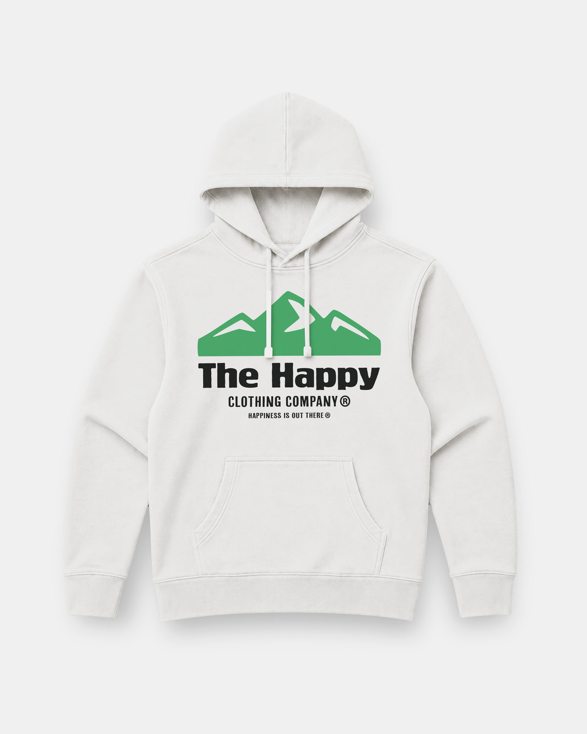 Logo Mountain Range Nature-Dyed Unisex Hoodie