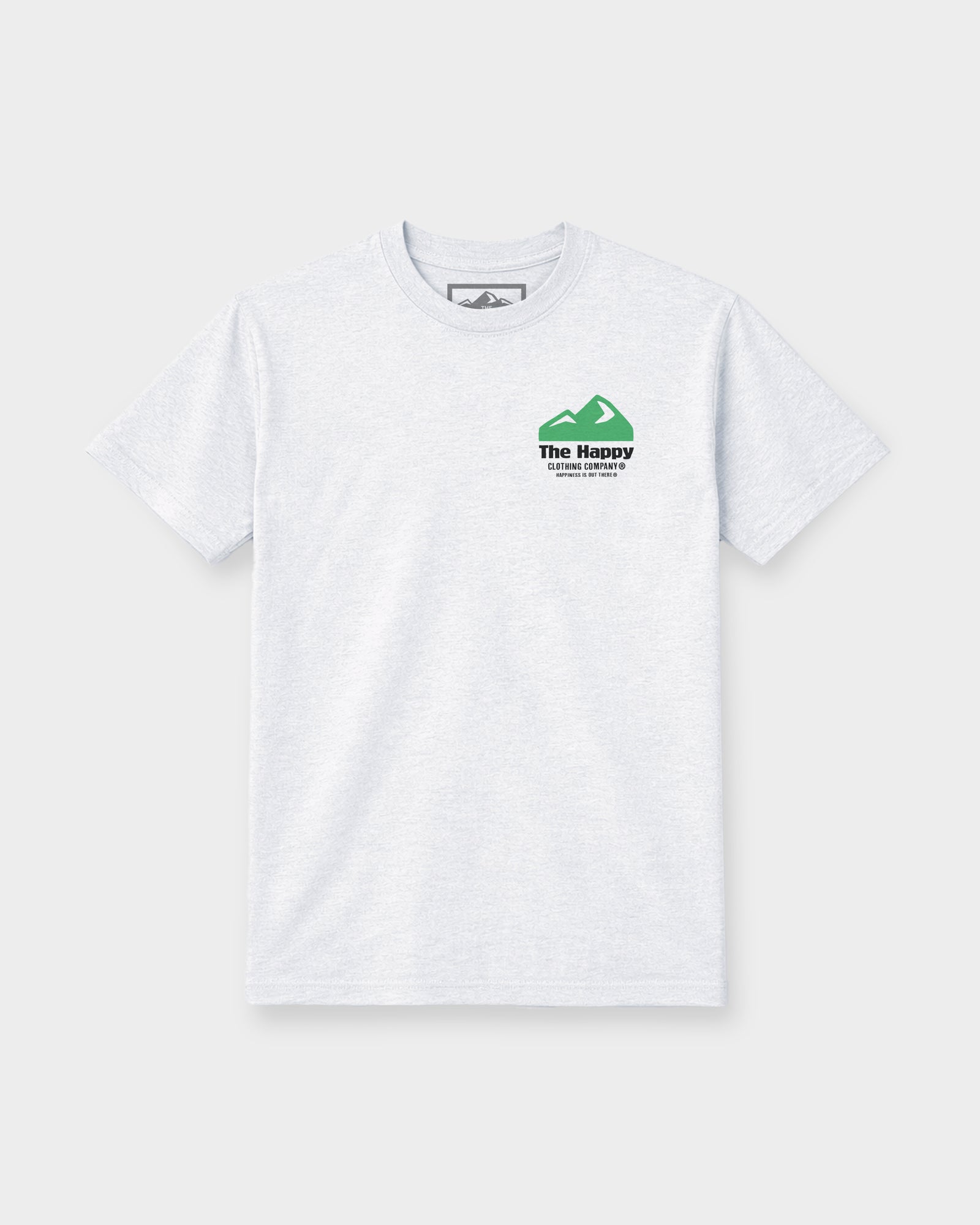 Happy Co. Mountains Lifestyle Tee | Premium Heavyweight | - The Happy Clothing Company