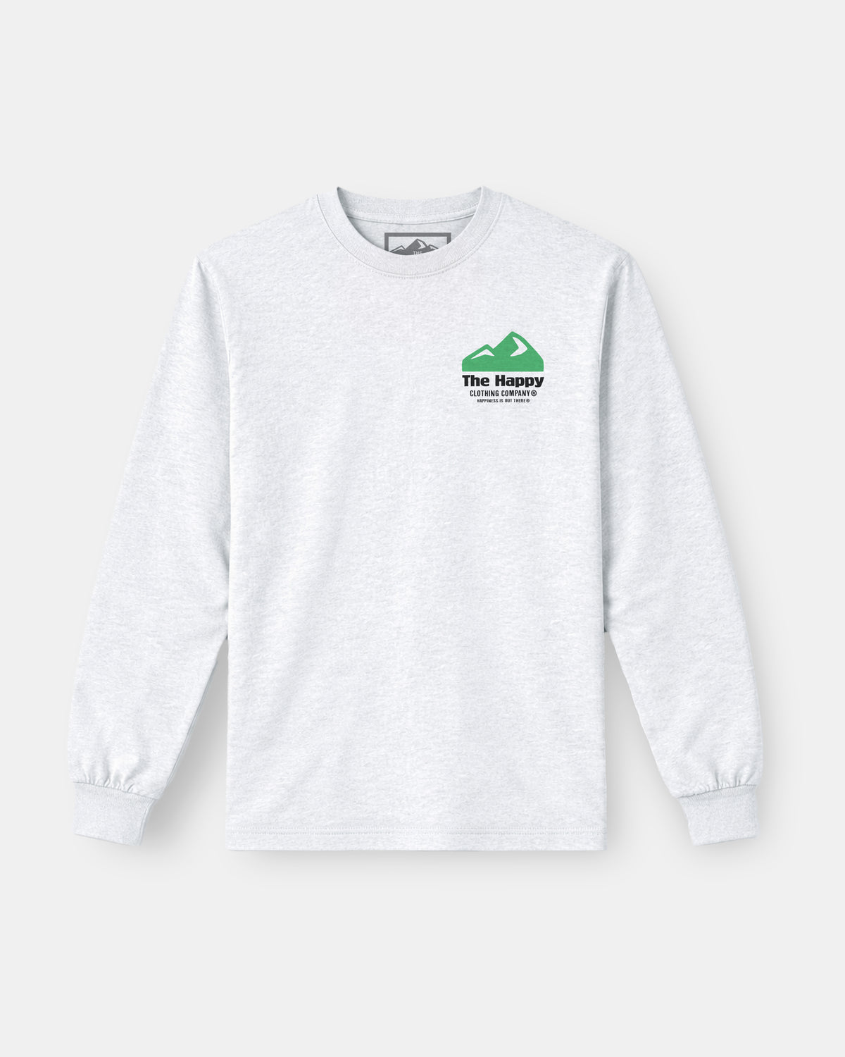 Happy Co. Mountains Lifestyle Long Sleeve | Premium Heavyweight | - The Happy Clothing Company