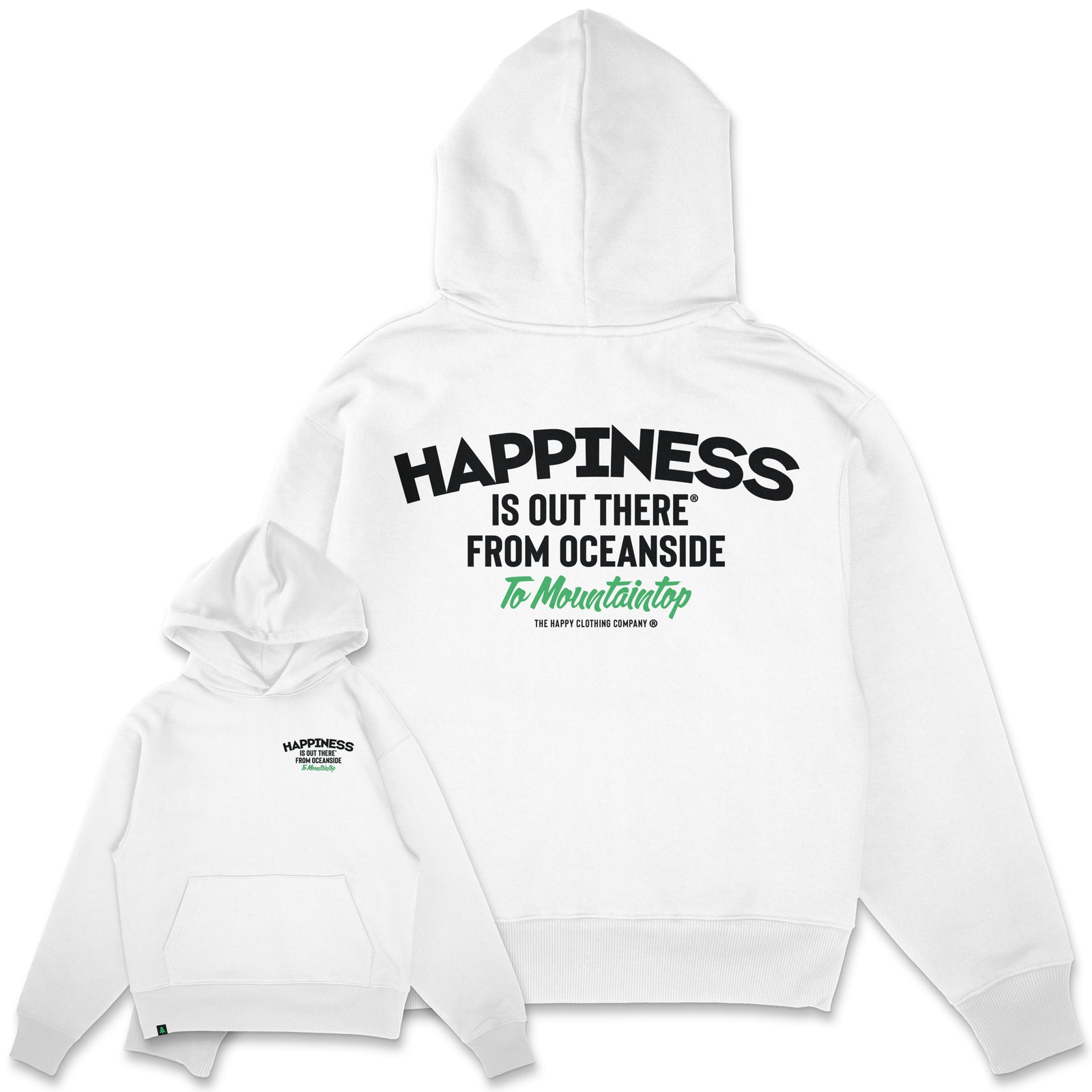 Happiness Is Out There Unisex Relaxed Hoodie - The Happy Clothing Company
