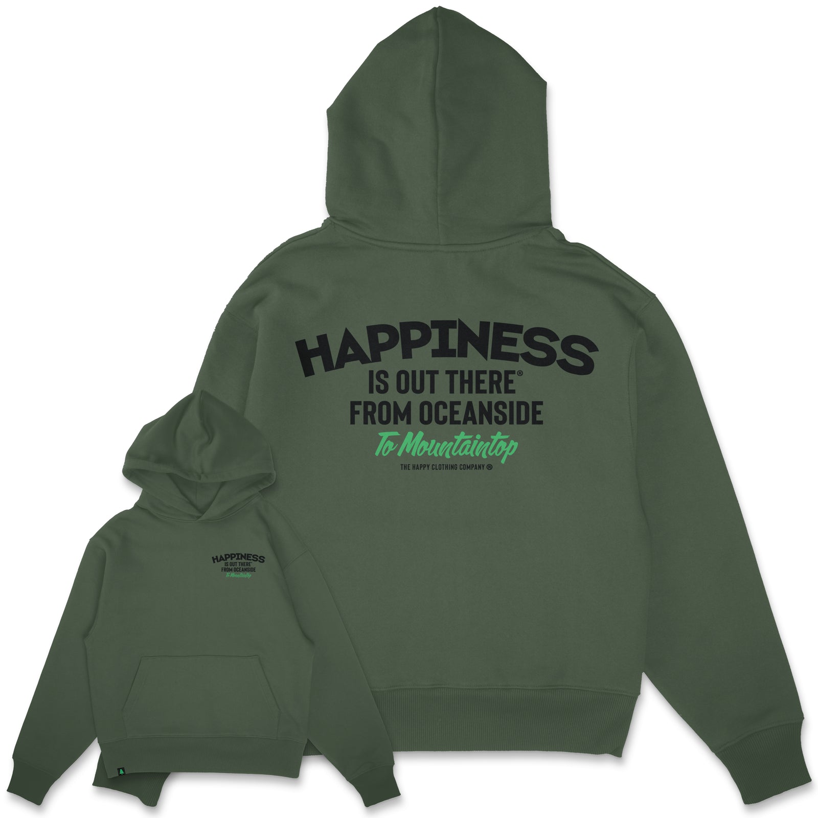 Happiness Is Out There Unisex Relaxed Hoodie - The Happy Clothing Company