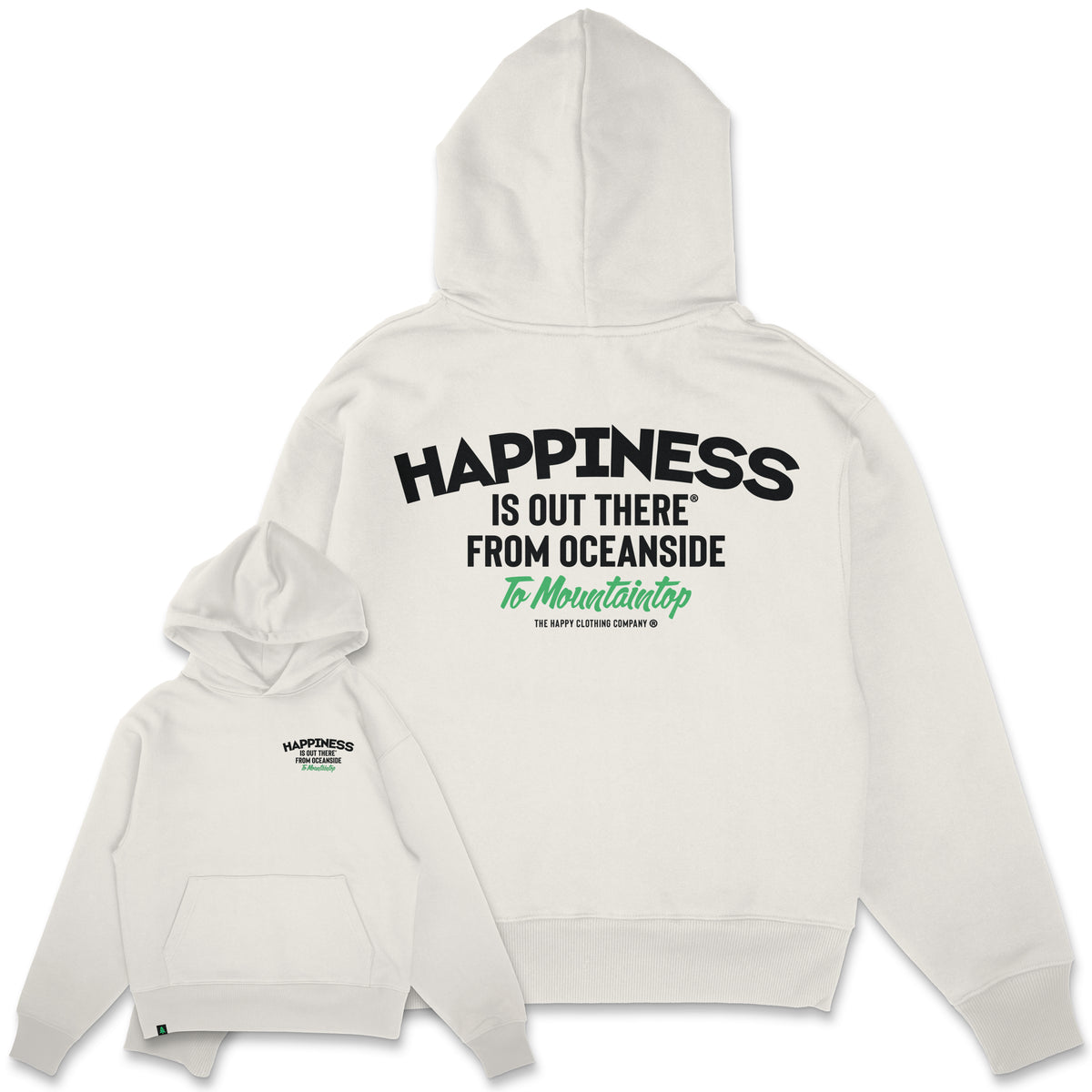 Happiness Is Out There Unisex Relaxed Hoodie - The Happy Clothing Company