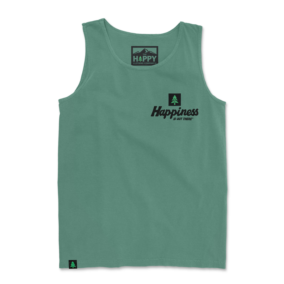 Happiness Is Out There Nature-Dyed Tank - The Happy Clothing Company
