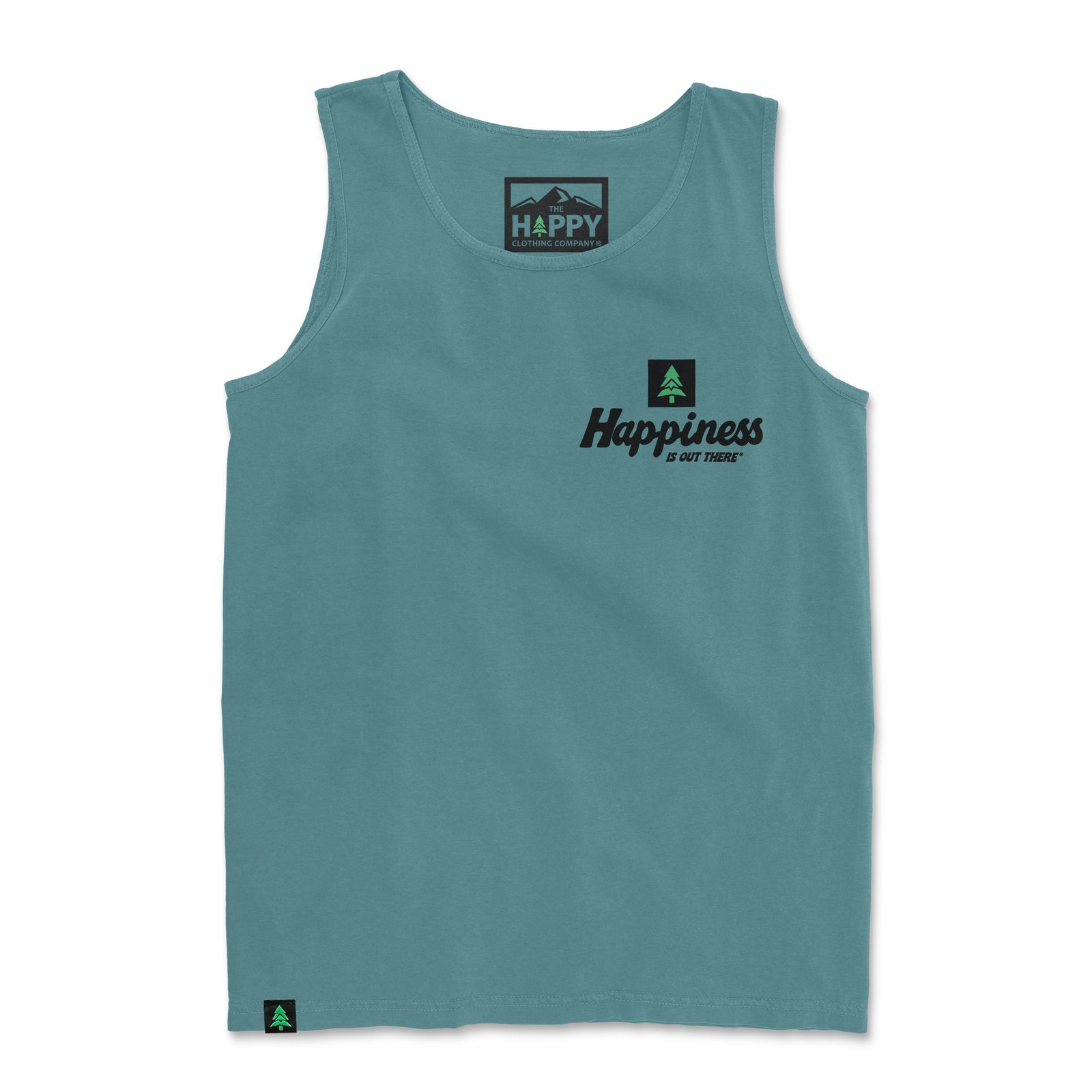 Happiness Is Out There Nature-Dyed Tank - The Happy Clothing Company