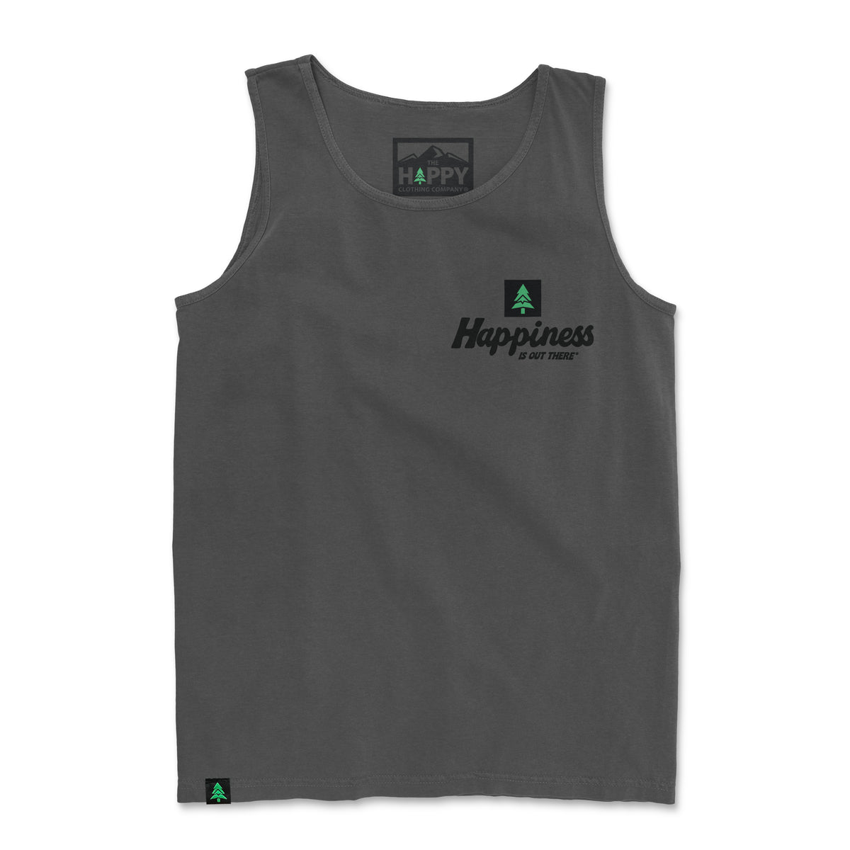 Happiness Is Out There Nature-Dyed Tank - The Happy Clothing Company