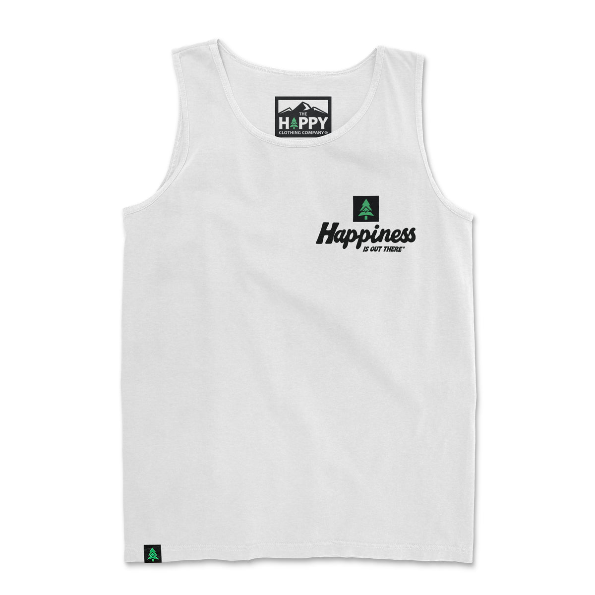 Happiness Is Out There Nature-Dyed Tank - The Happy Clothing Company