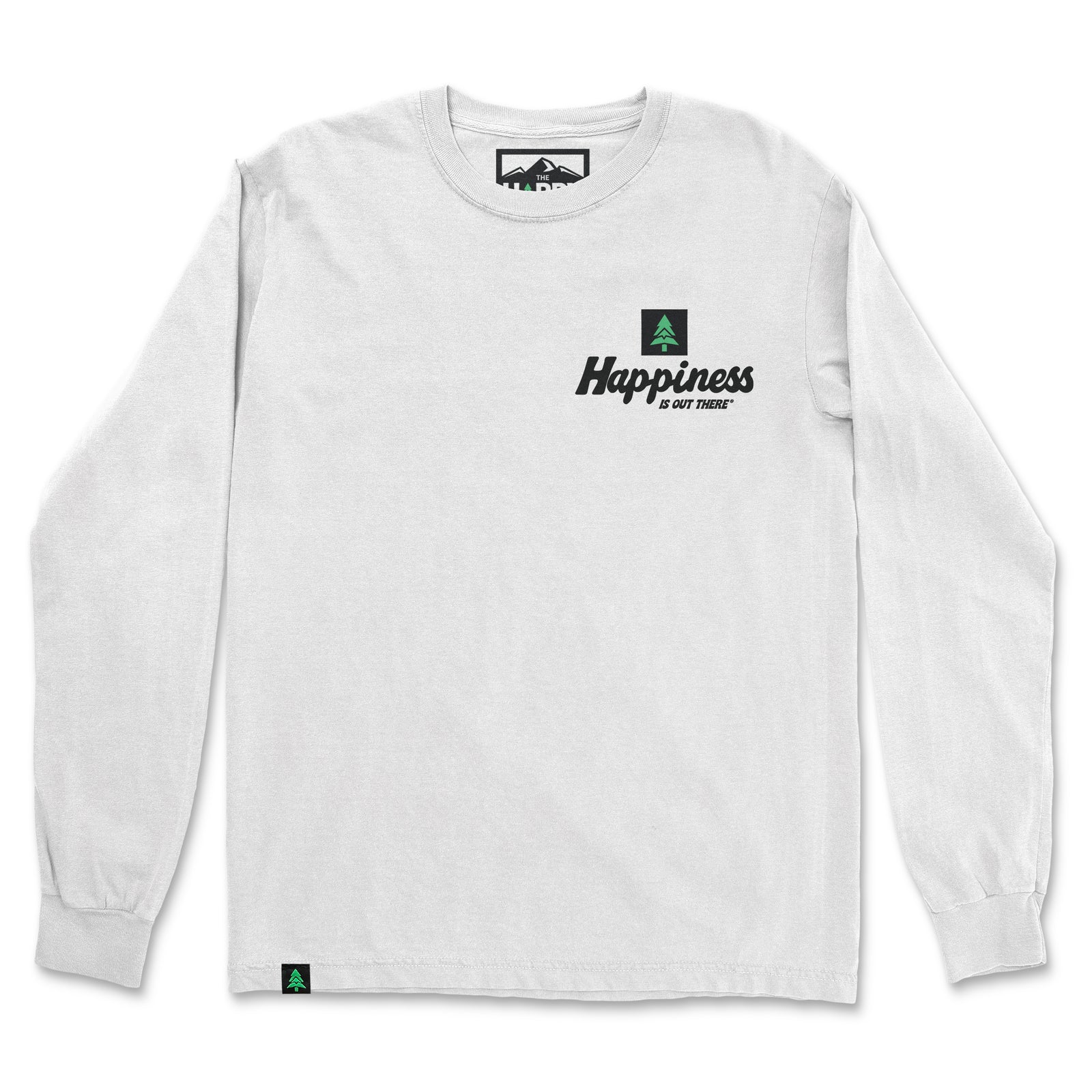 Happiness Is Out There Nature-Dyed Long Sleeve - The Happy Clothing Company