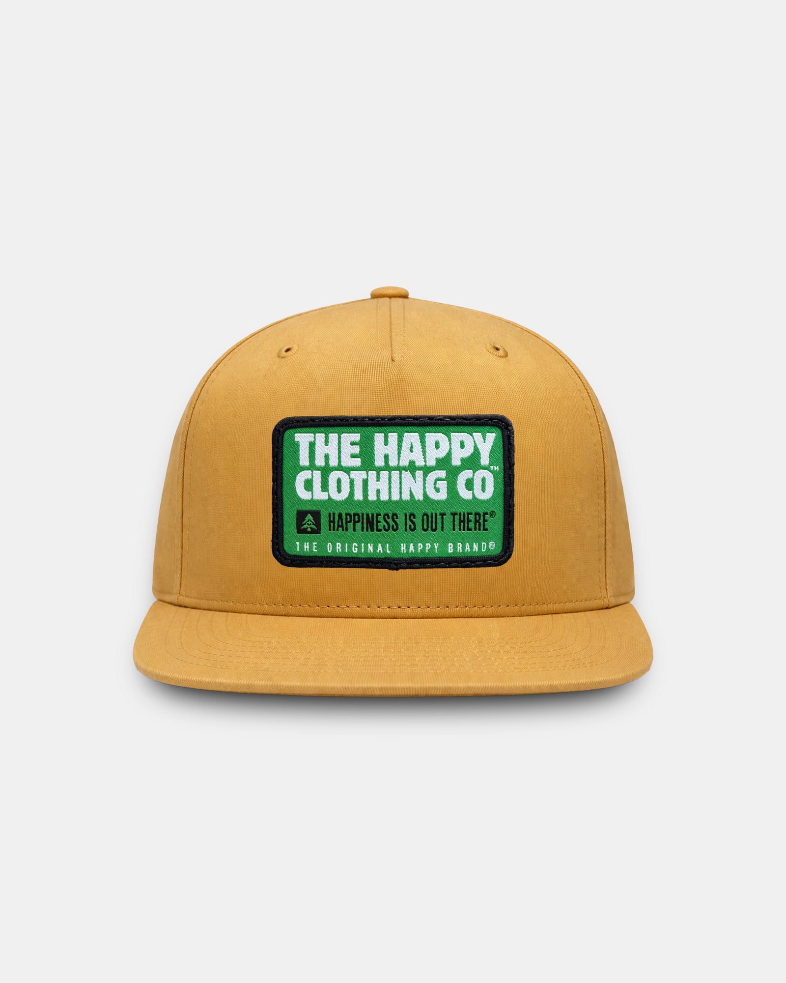 The Happy Clothing Co. 5 Panel Twill Snapback - The Happy Clothing Company
